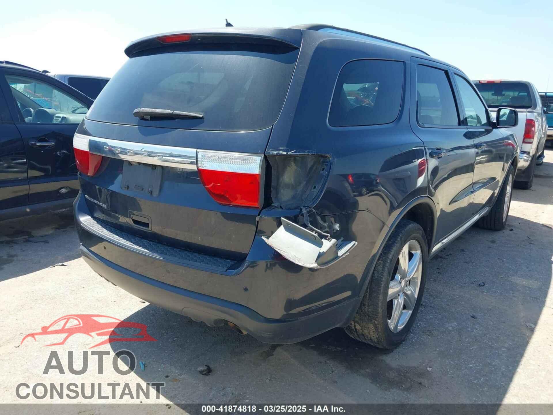 DODGE DURANGO 2013 - 1C4RDHAGXDC693282