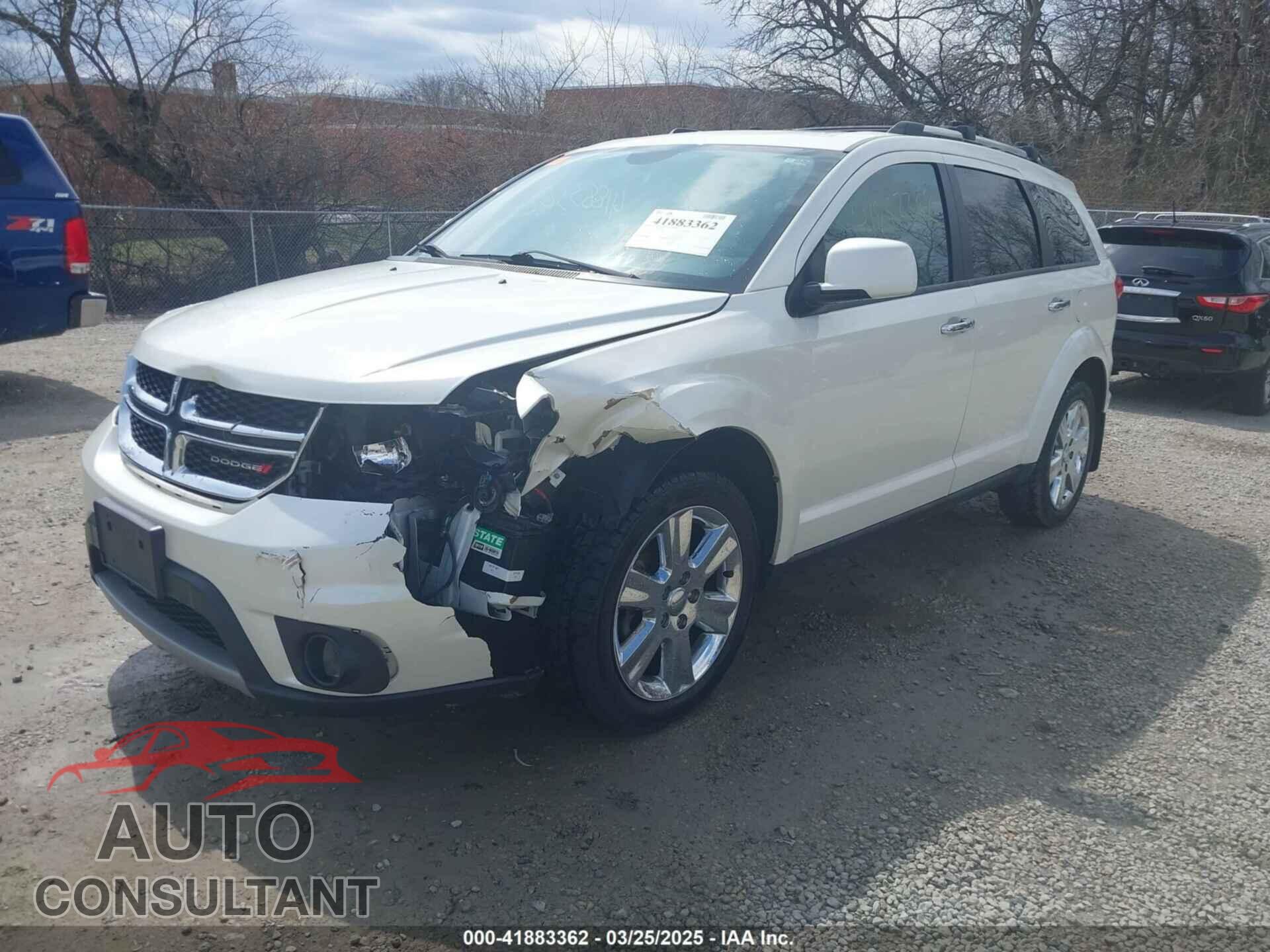 DODGE JOURNEY 2014 - 3C4PDCDG8ET142487