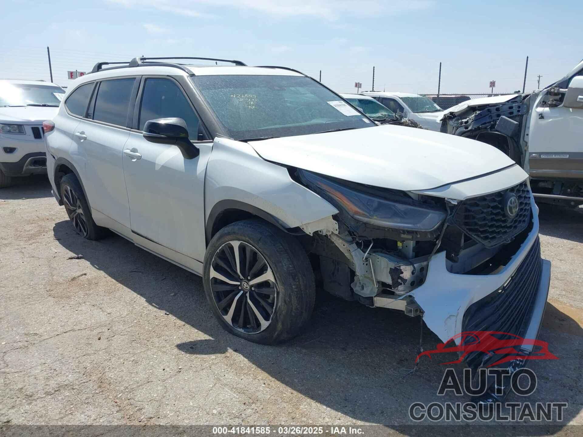 TOYOTA HIGHLANDER 2022 - 5TDJZRBH2NS217054