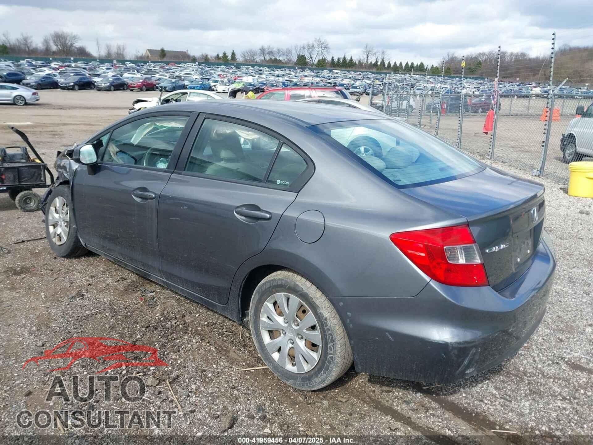 HONDA CIVIC 2012 - 19XFB2F55CE007783