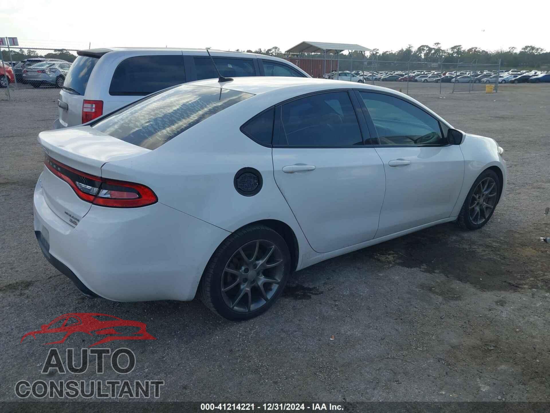 DODGE DART 2014 - 1C3CDFBB0ED778077