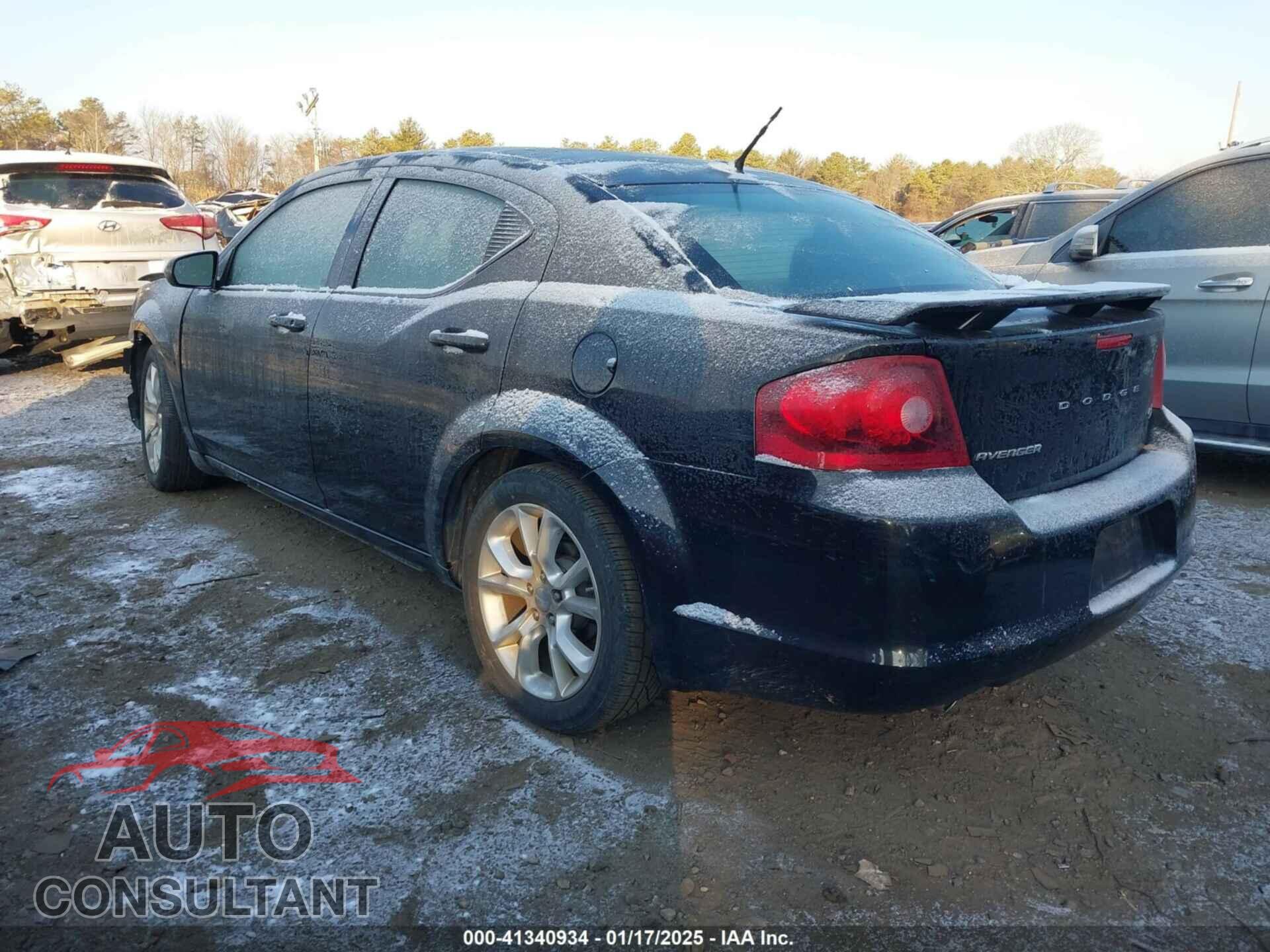 DODGE AVENGER 2013 - 1C3CDZBG9DN503104