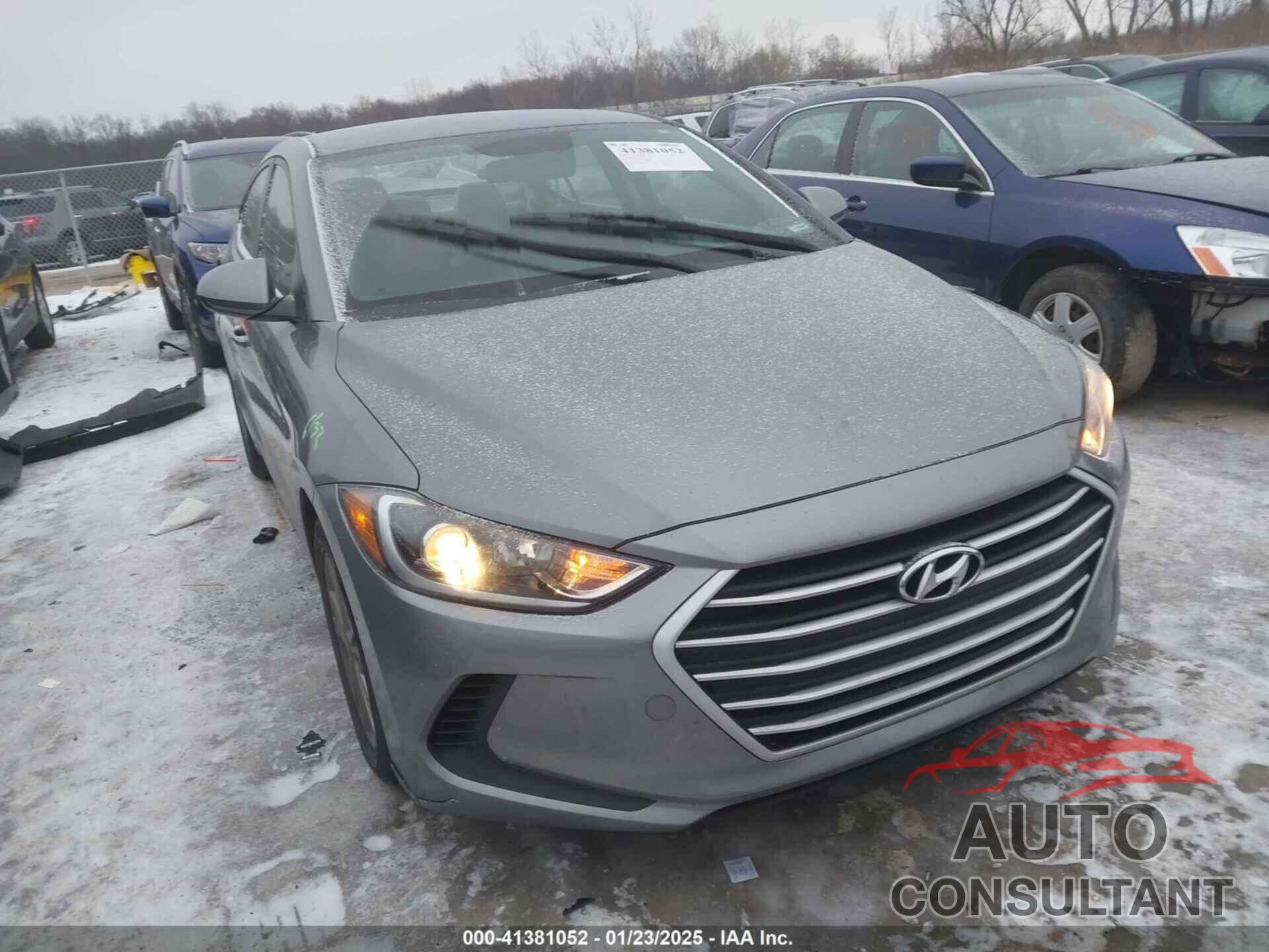 HYUNDAI ELANTRA 2018 - KMHD84LFXJU614934