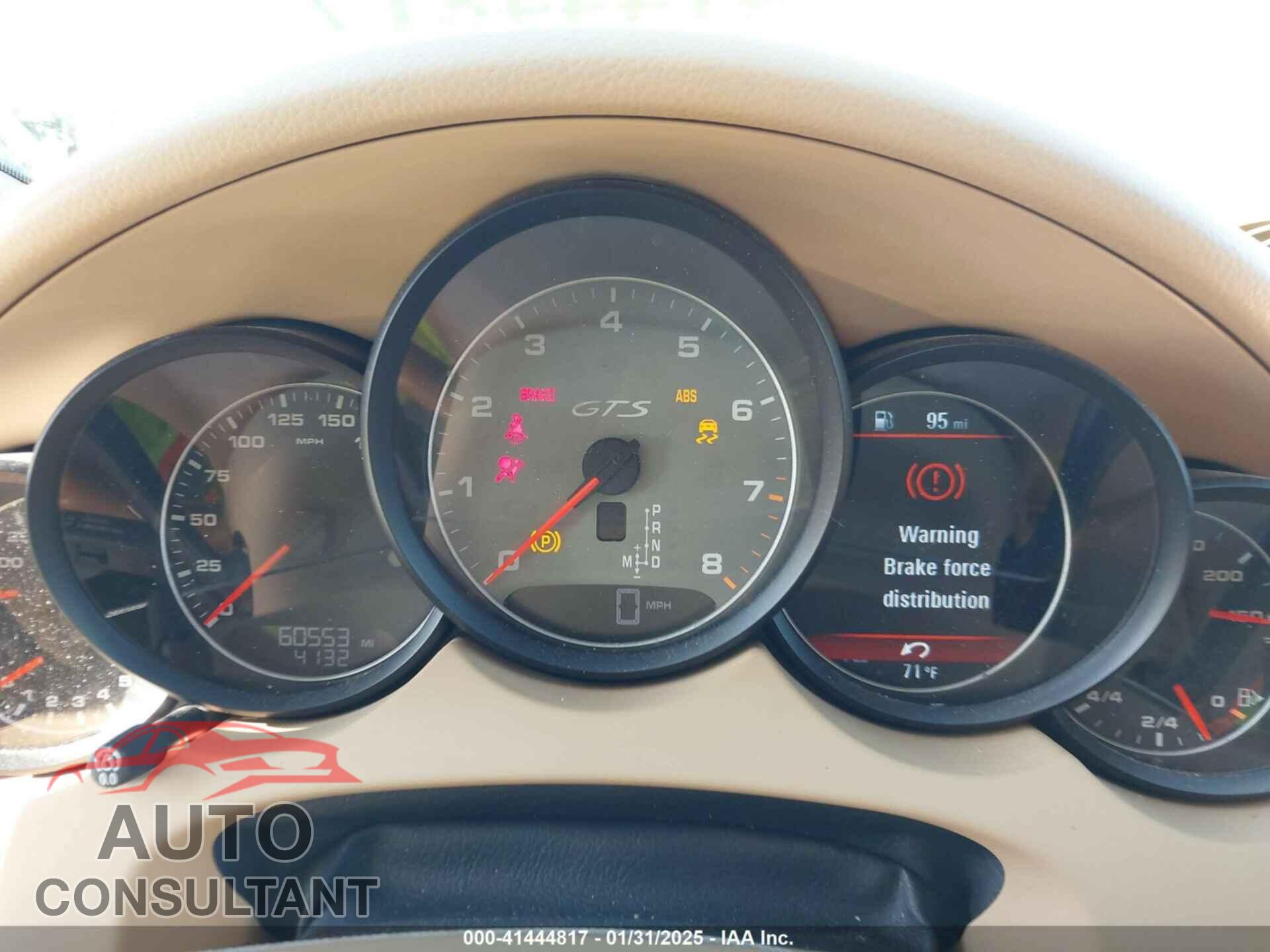 PORSCHE CAYENNE 2013 - WP1AD2A29DLA79210