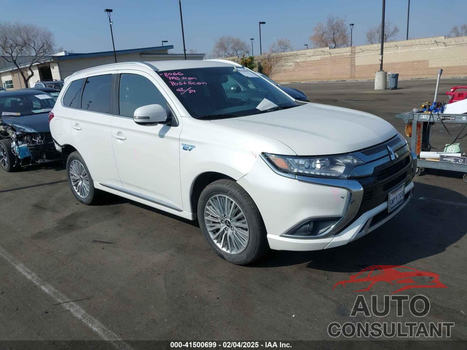 MITSUBISHI OUTLANDER PHEV 2019 - JA4J24A57KZ049706