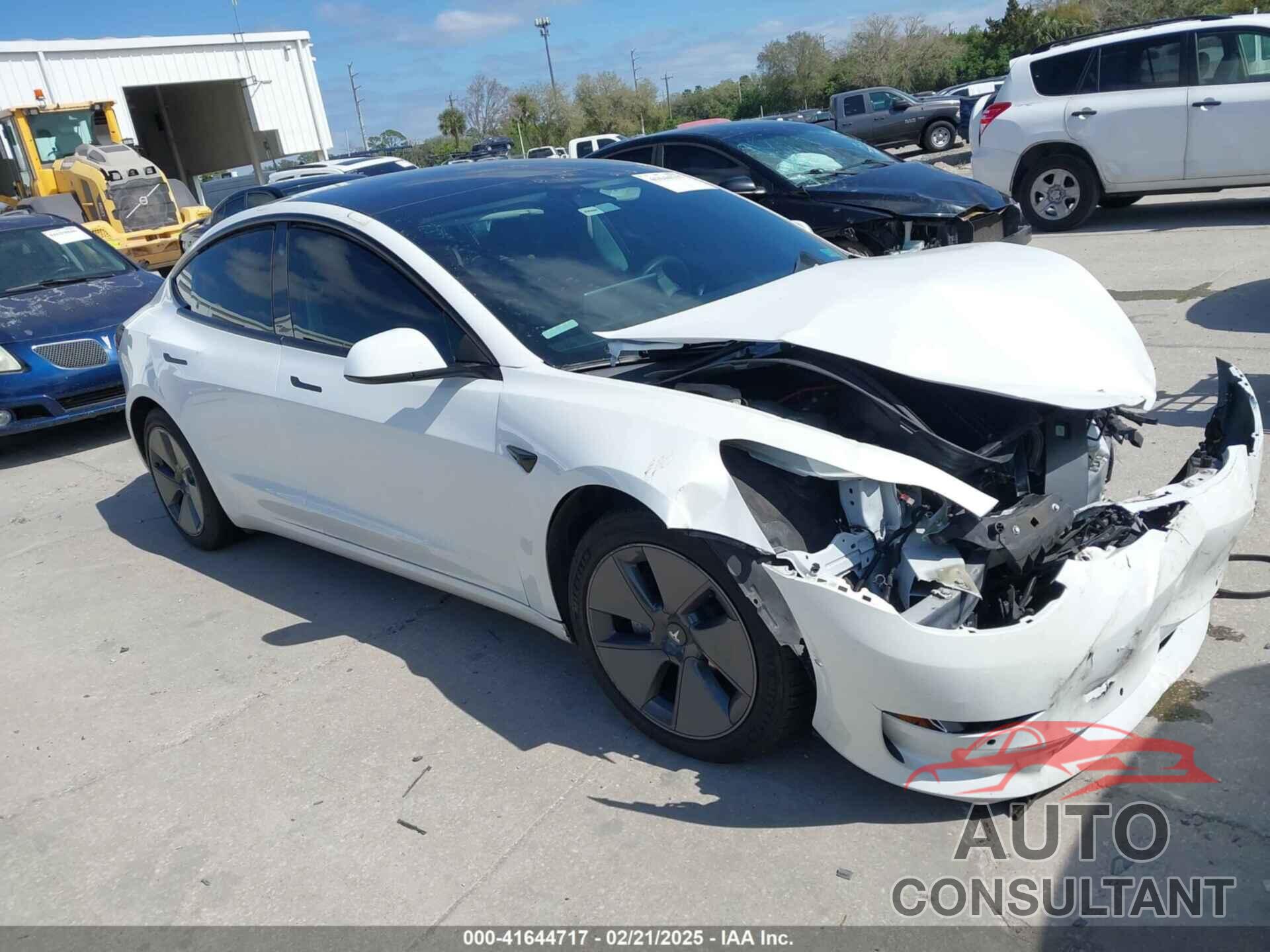 TESLA MODEL 3 2022 - 5YJ3E1EB6NF229709