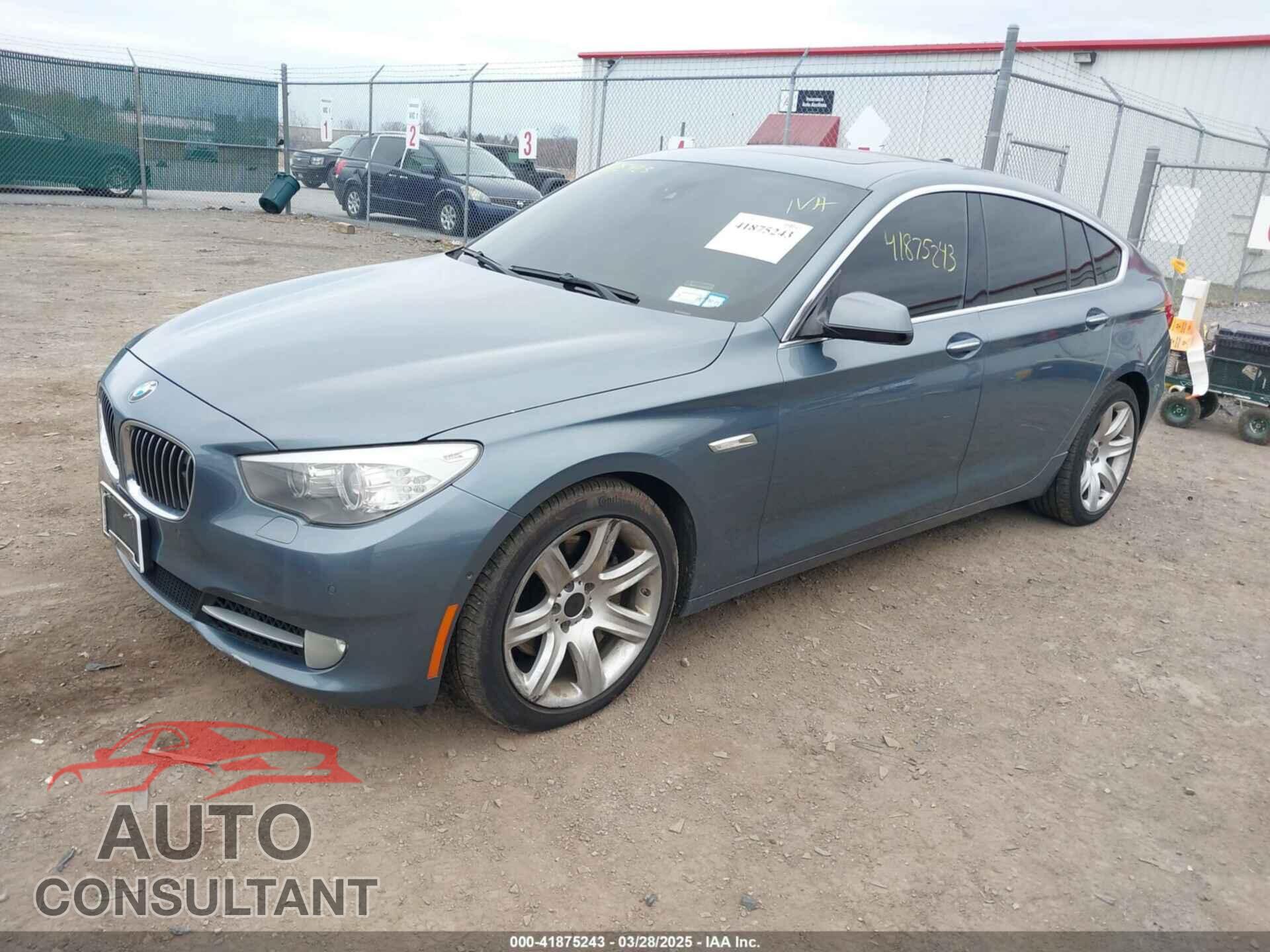 BMW 535I GRAN TURISMO 2011 - WBASP2C55BC337009