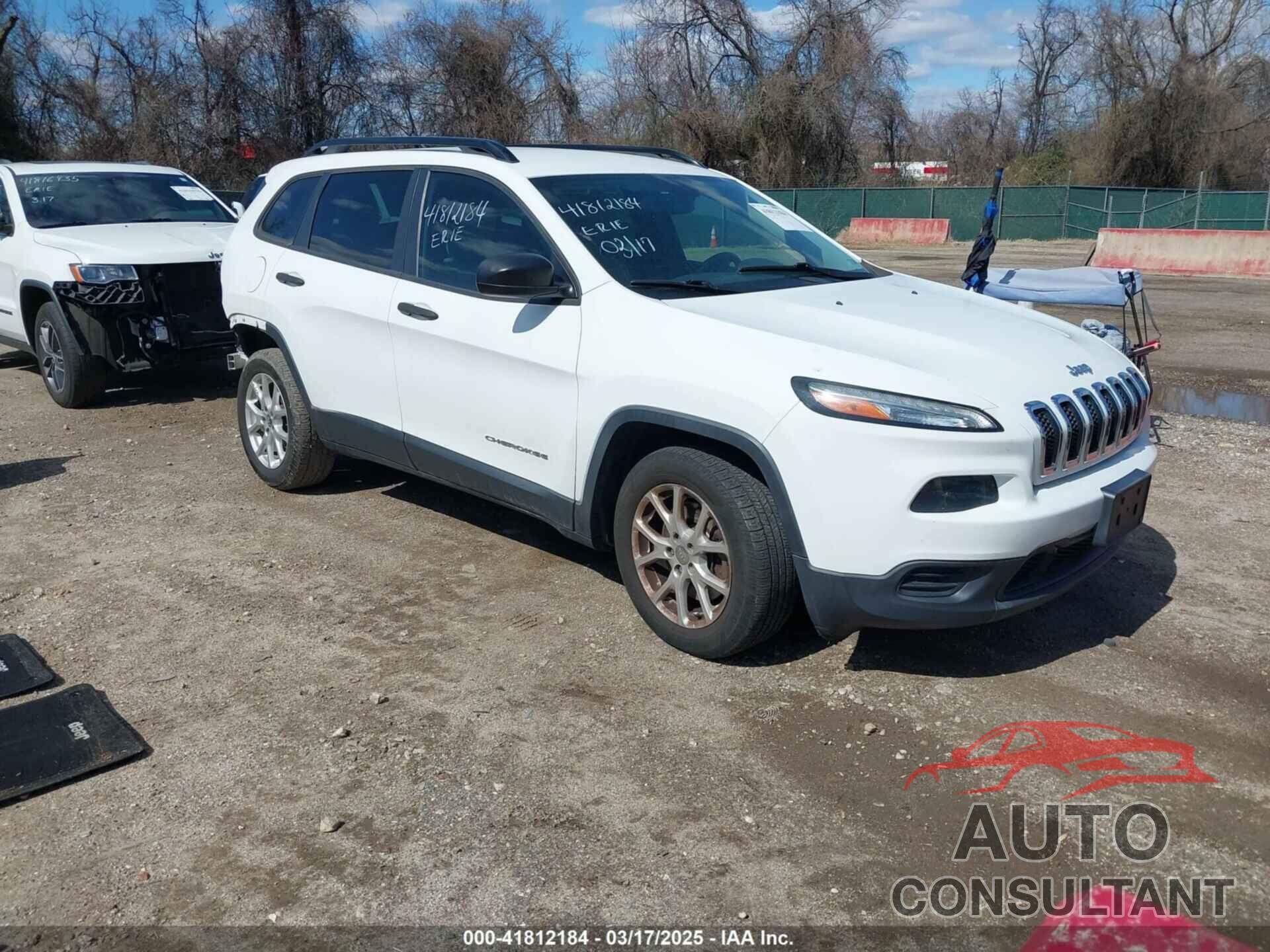 JEEP CHEROKEE 2015 - 1C4PJLAB0FW677388