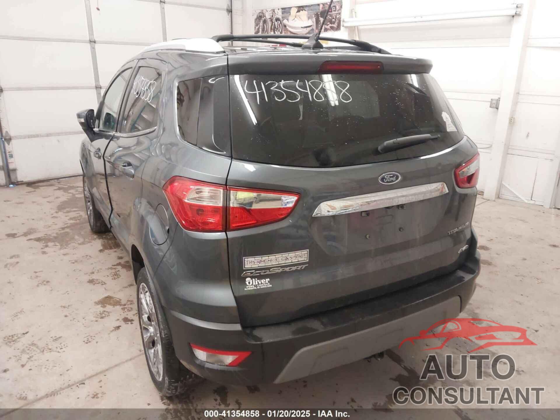 FORD ECOSPORT 2019 - MAJ6S3KL8KC309915