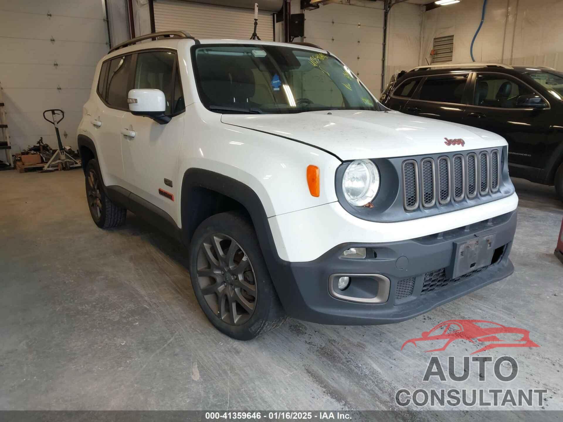 JEEP RENEGADE 2016 - ZACCJBBW5GPD13556