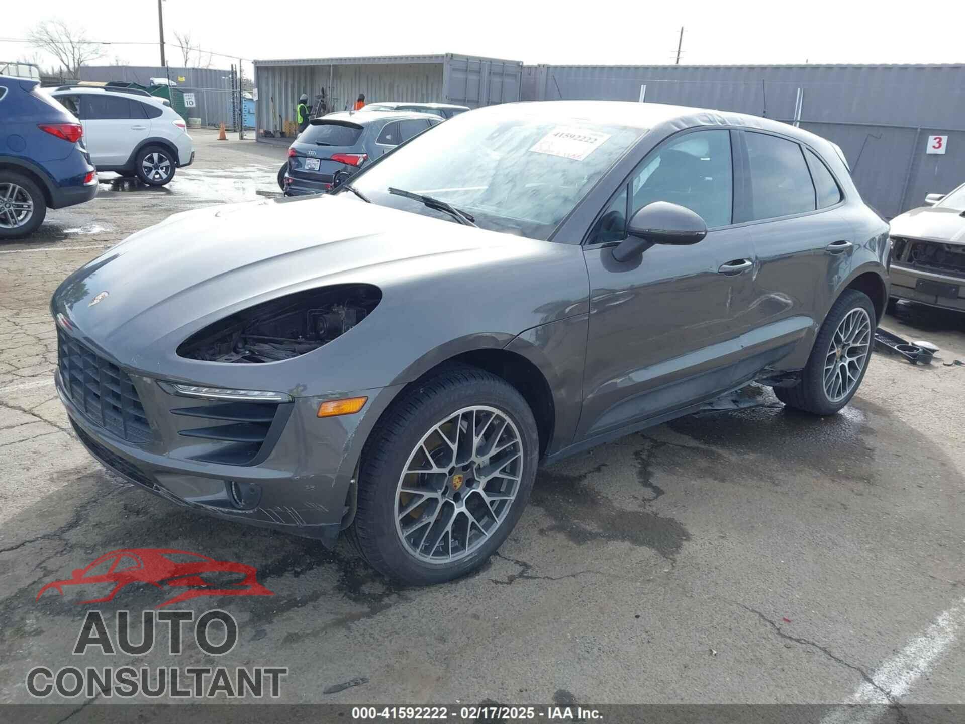PORSCHE MACAN 2016 - WP1AB2A56GLB45913