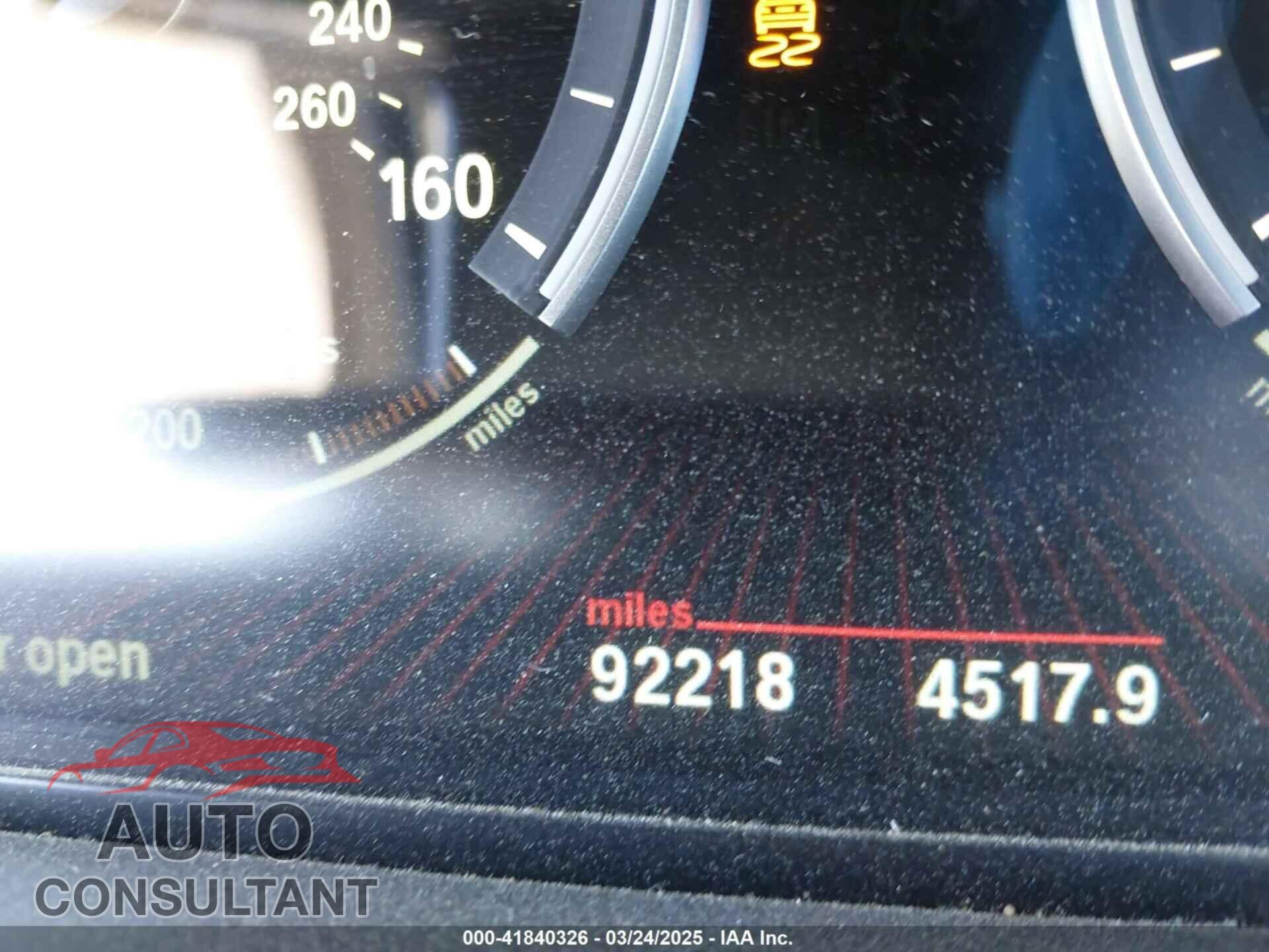 BMW 650I 2012 - WBALX3C56CDV77689
