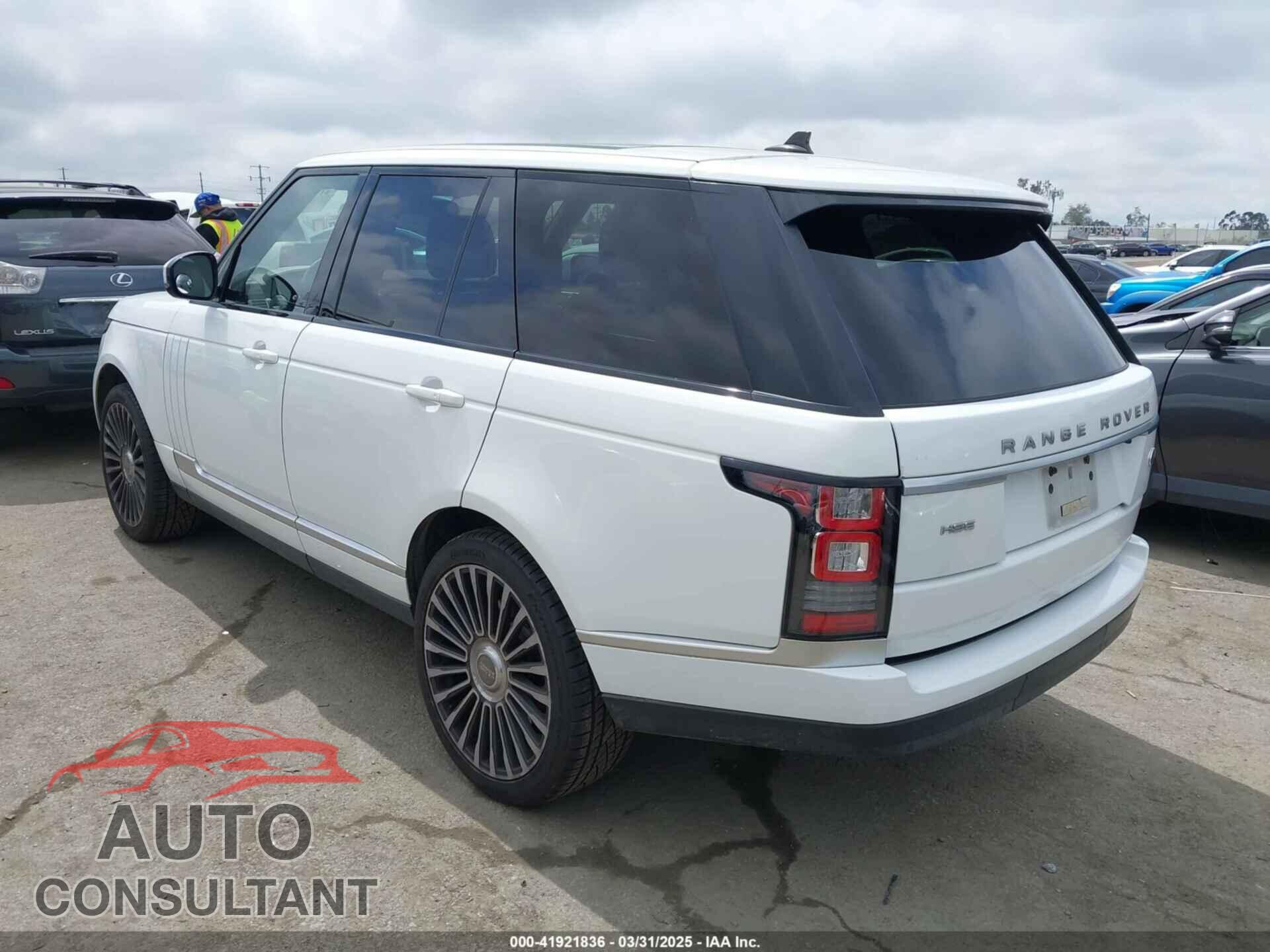 LAND ROVER RANGE ROVER 2016 - SALGS2PF3GA305794