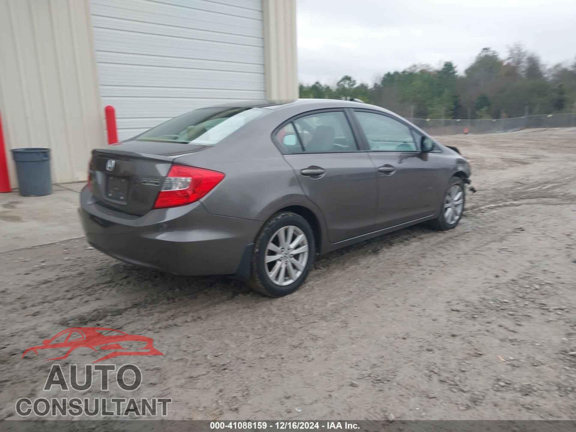 HONDA CIVIC 2012 - 19XFB2F80CE036330