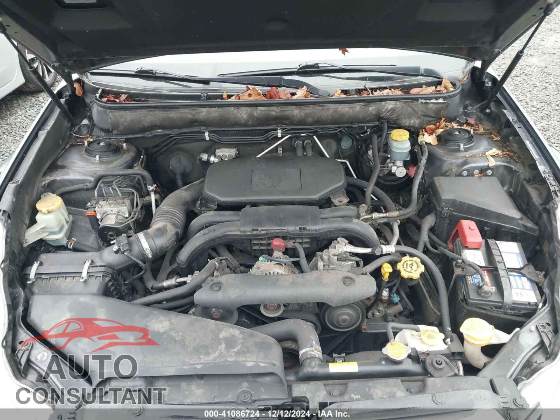SUBARU OUTBACK 2012 - 4S4BRBGC4C3230262