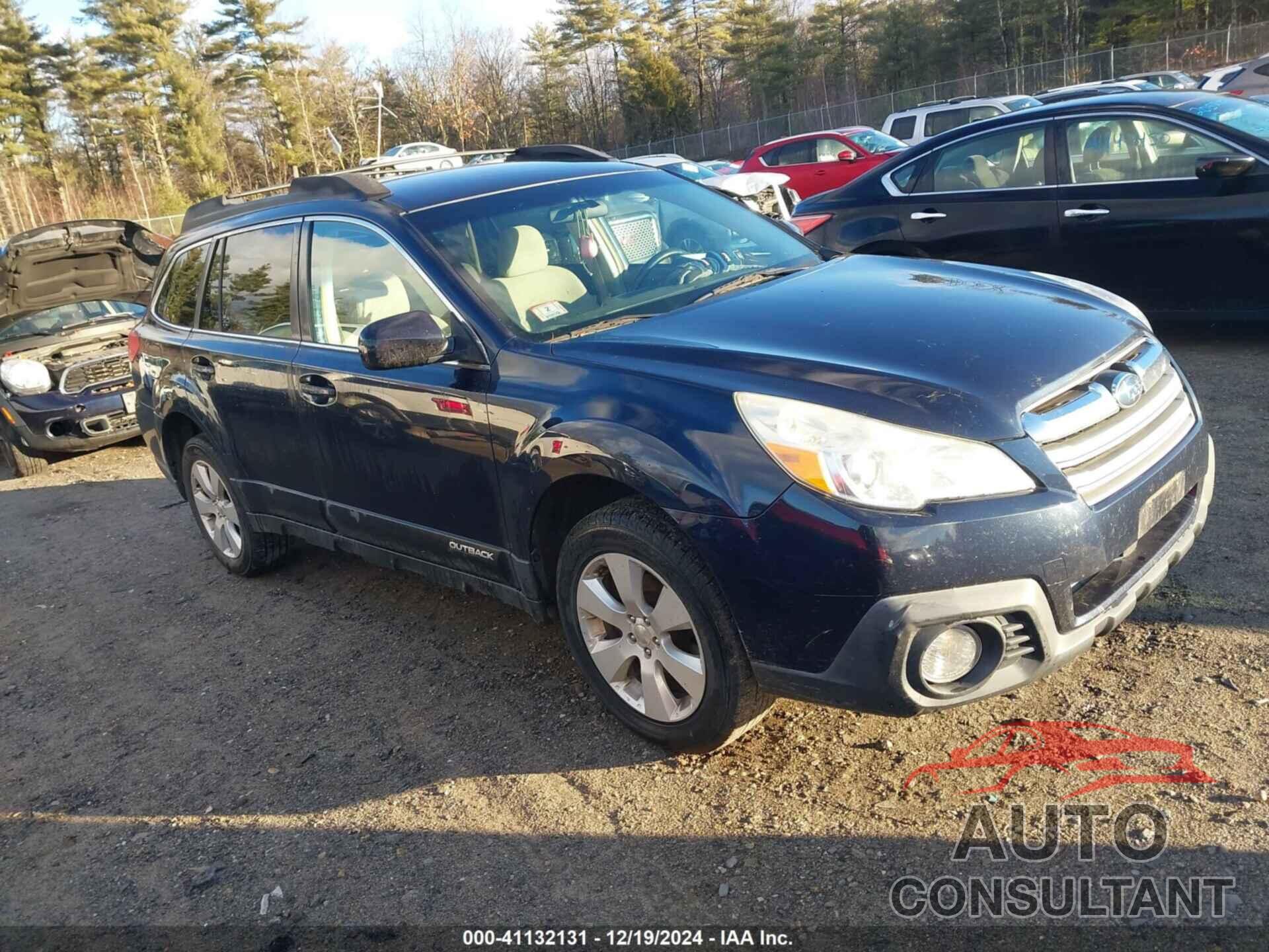 SUBARU OUTBACK 2013 - 4S4BRBCC4D3323094