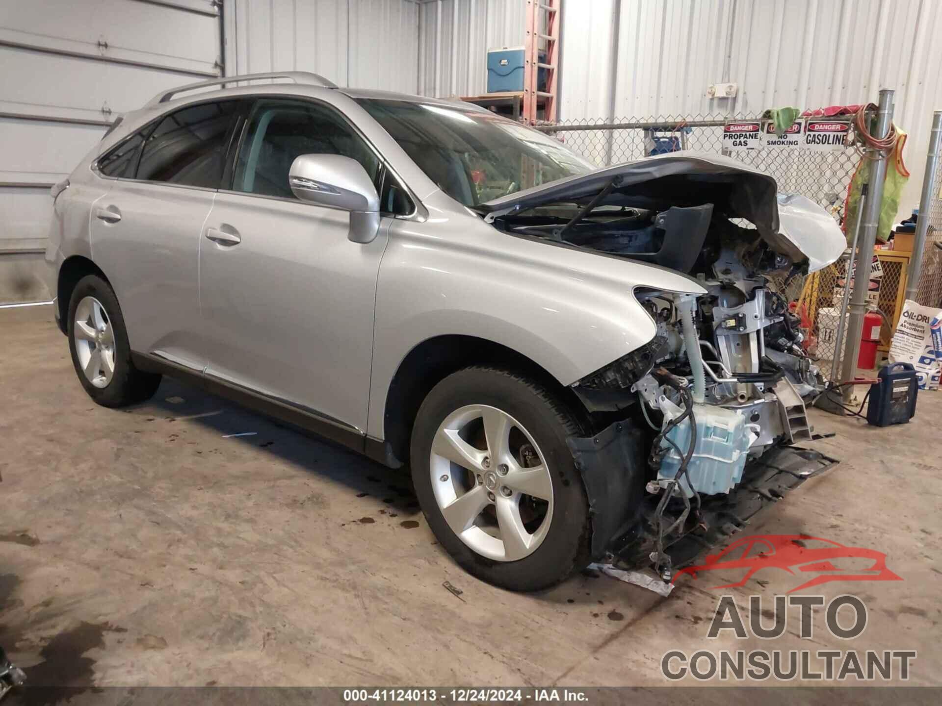 LEXUS RX 350 2010 - 2T2BK1BAXAC061602