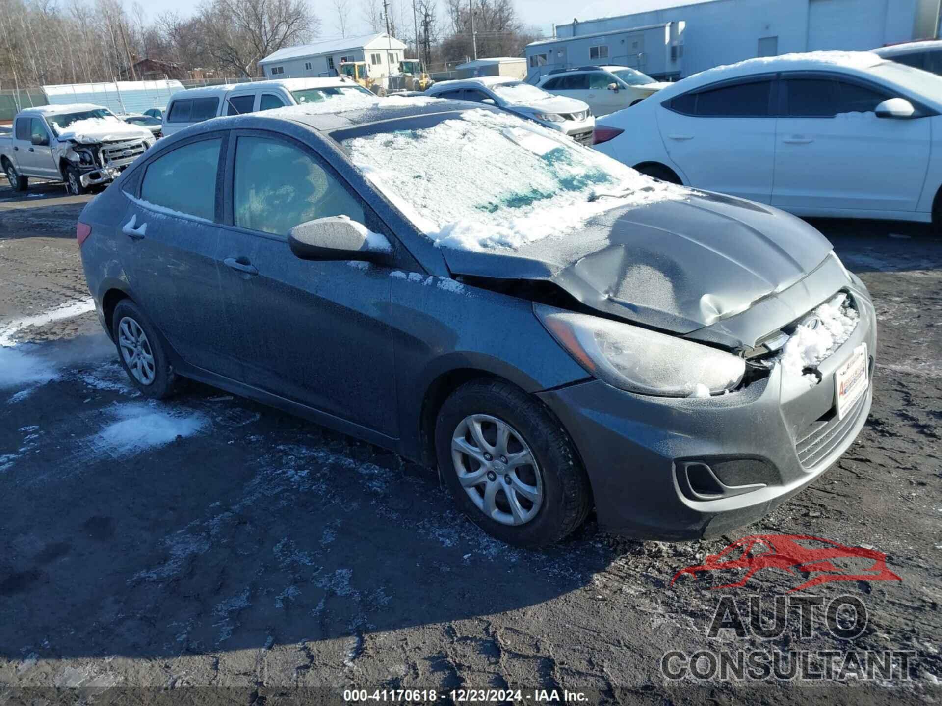 HYUNDAI ACCENT 2013 - KMHCT4AE1DU403789