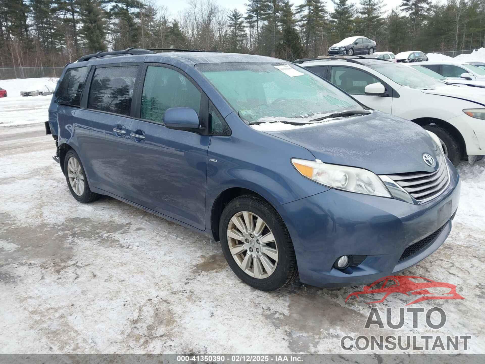 TOYOTA SIENNA 2017 - 5TDDZ3DC9HS159153