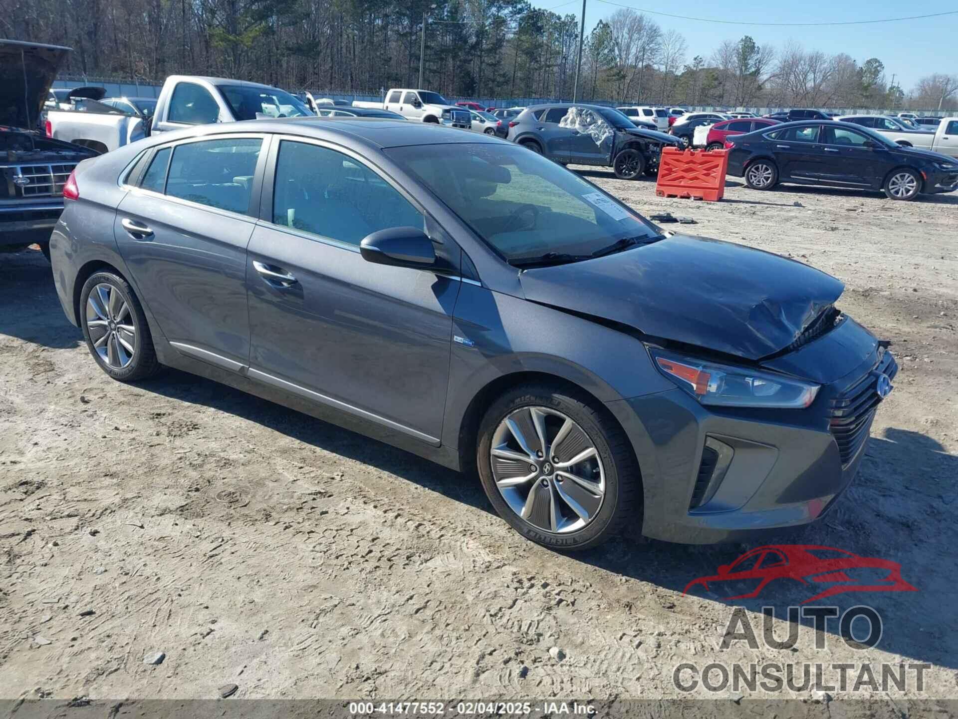 HYUNDAI IONIQ HYBRID 2017 - KMHC85LC9HU018263