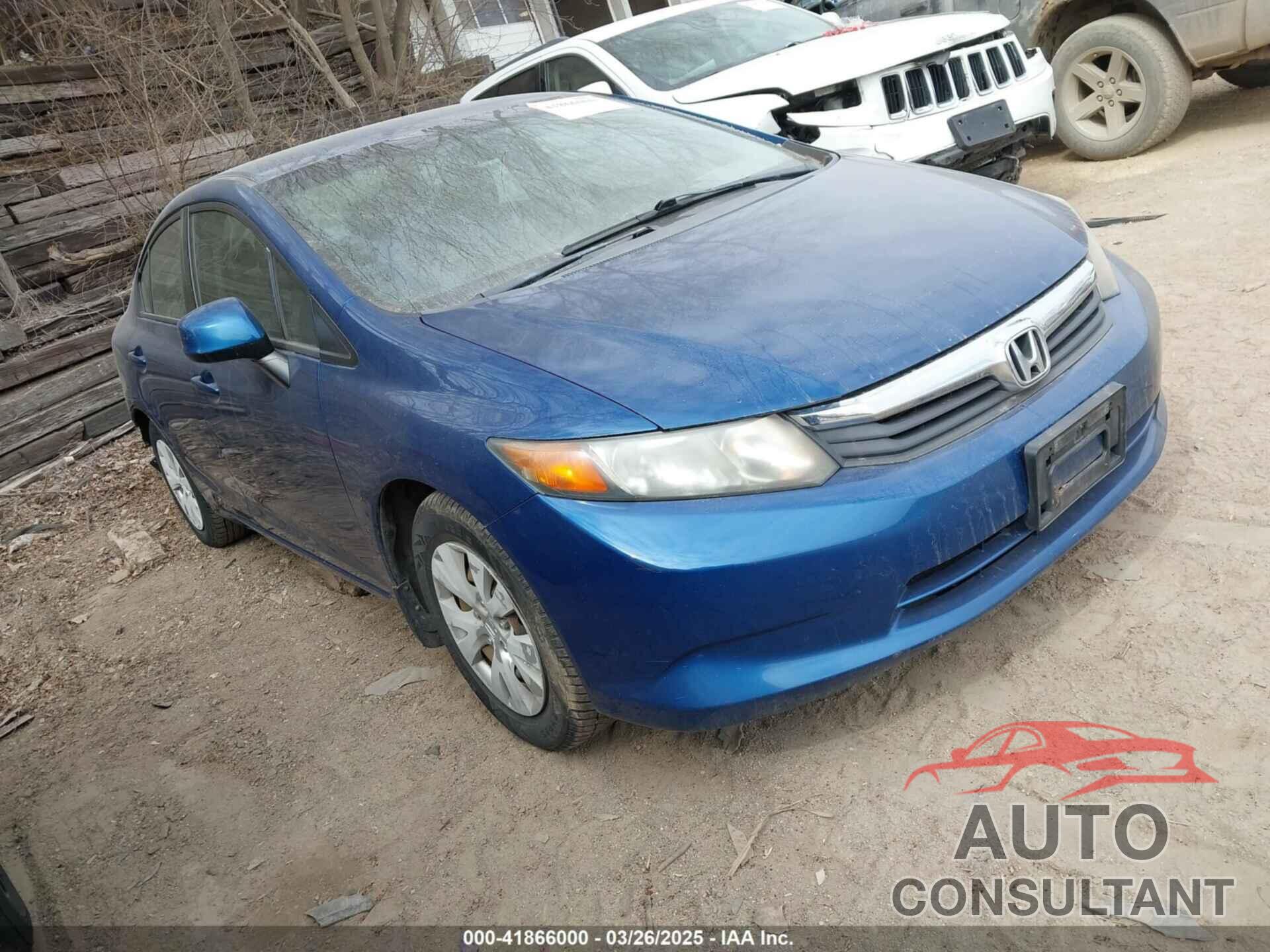 HONDA CIVIC 2012 - 19XFB2F56CE053140