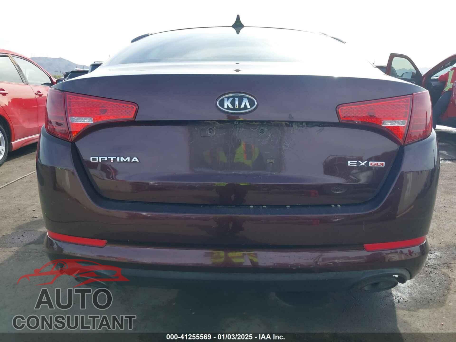 KIA OPTIMA 2012 - 5XXGN4A71CG034891