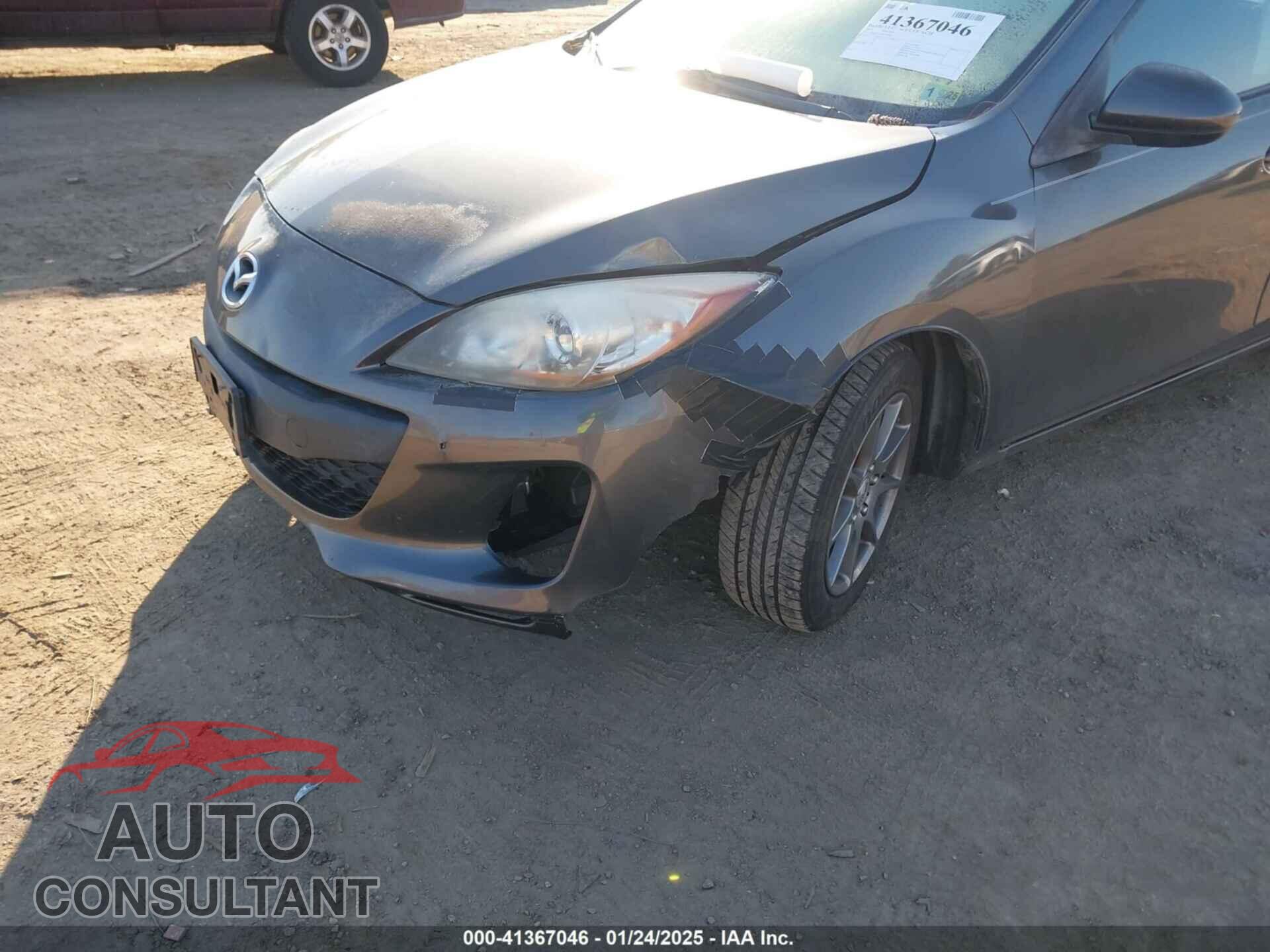 MAZDA MAZDA3 2013 - JM1BL1LP4D1809497