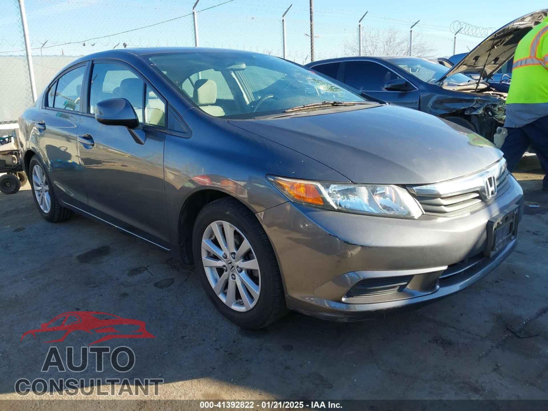 HONDA CIVIC 2012 - 19XFB2F86CE072961