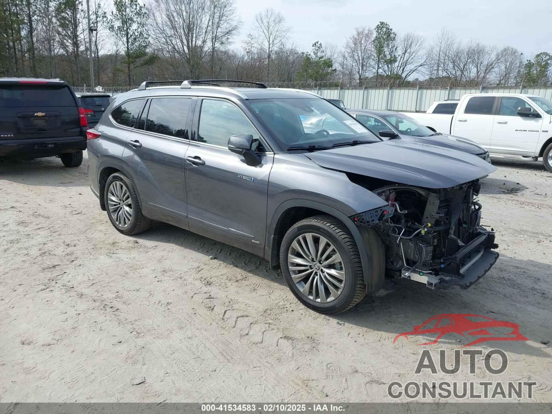TOYOTA HIGHLANDER 2021 - 5TDEBRCH4MS026853