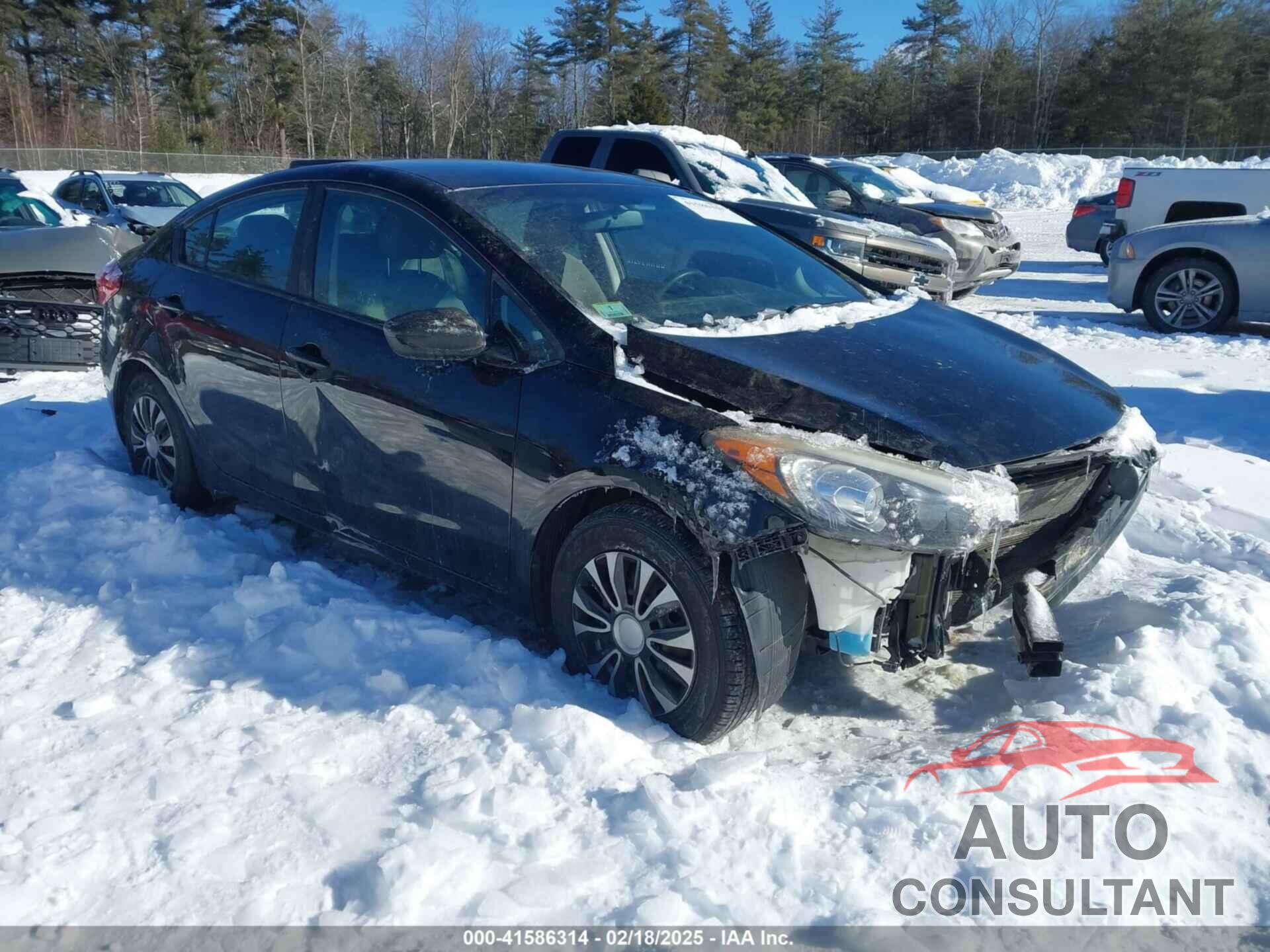 KIA FORTE 2016 - KNAFK4A66G5539635