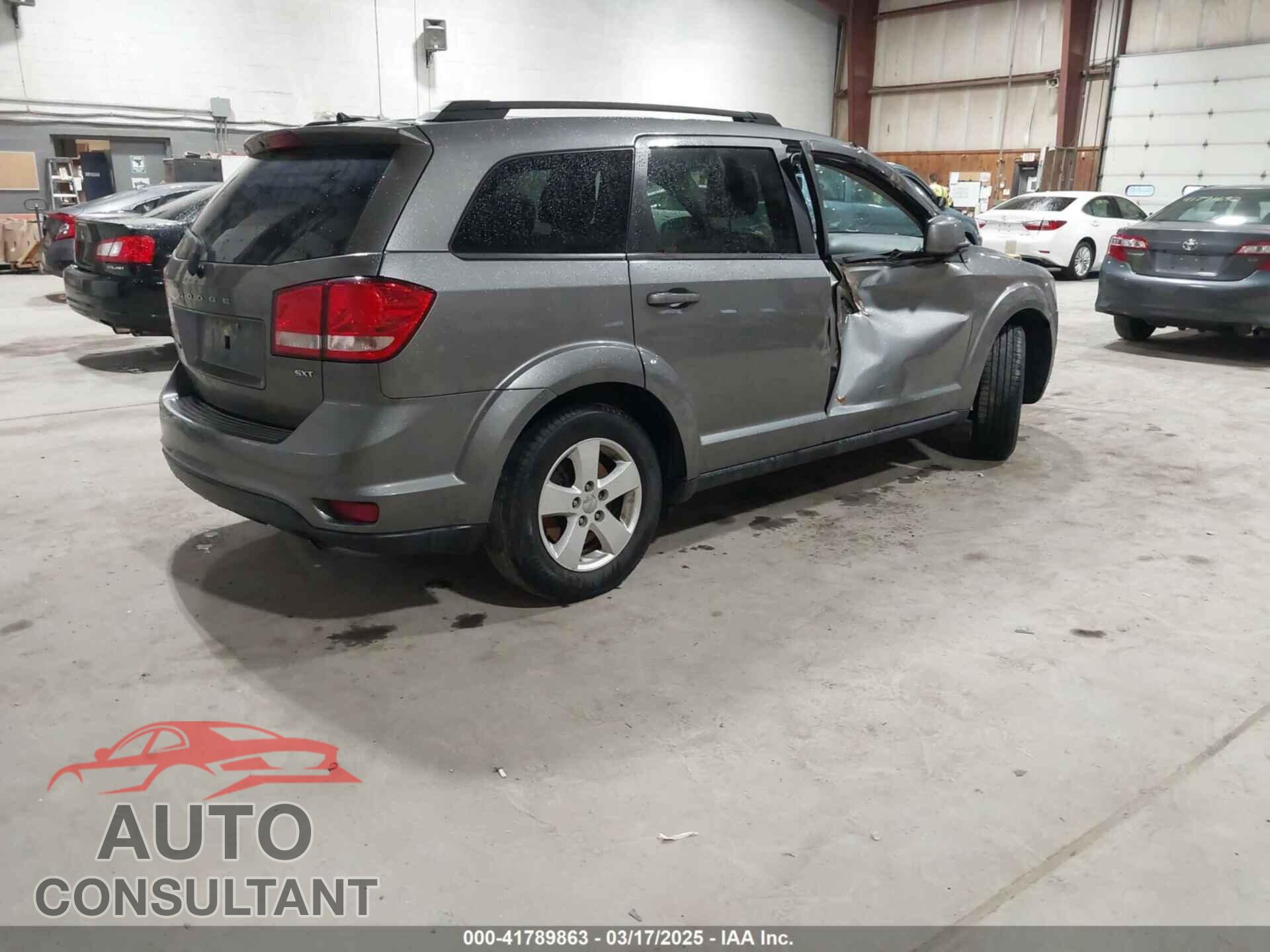 DODGE JOURNEY 2012 - 3C4PDCBB2CT368027