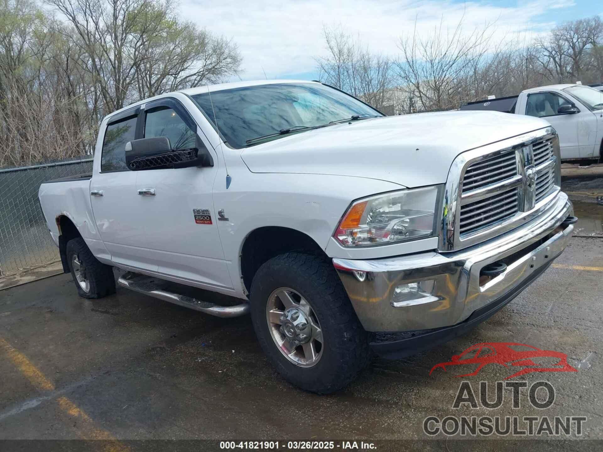DODGE RAM 2500 2010 - 3D7UT2CL8AG189574