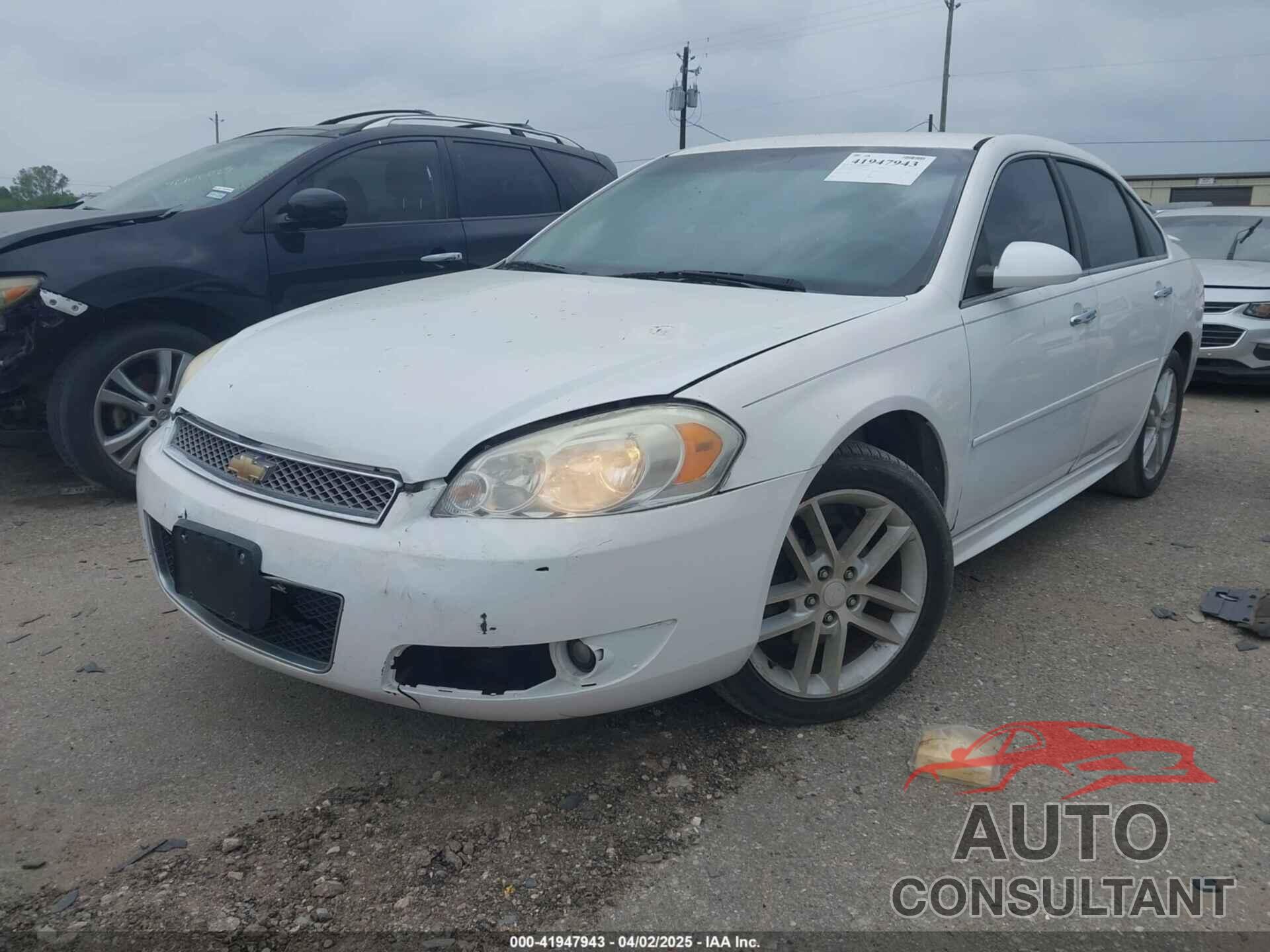 CHEVROLET IMPALA 2012 - 2G1WC5E39C1224497