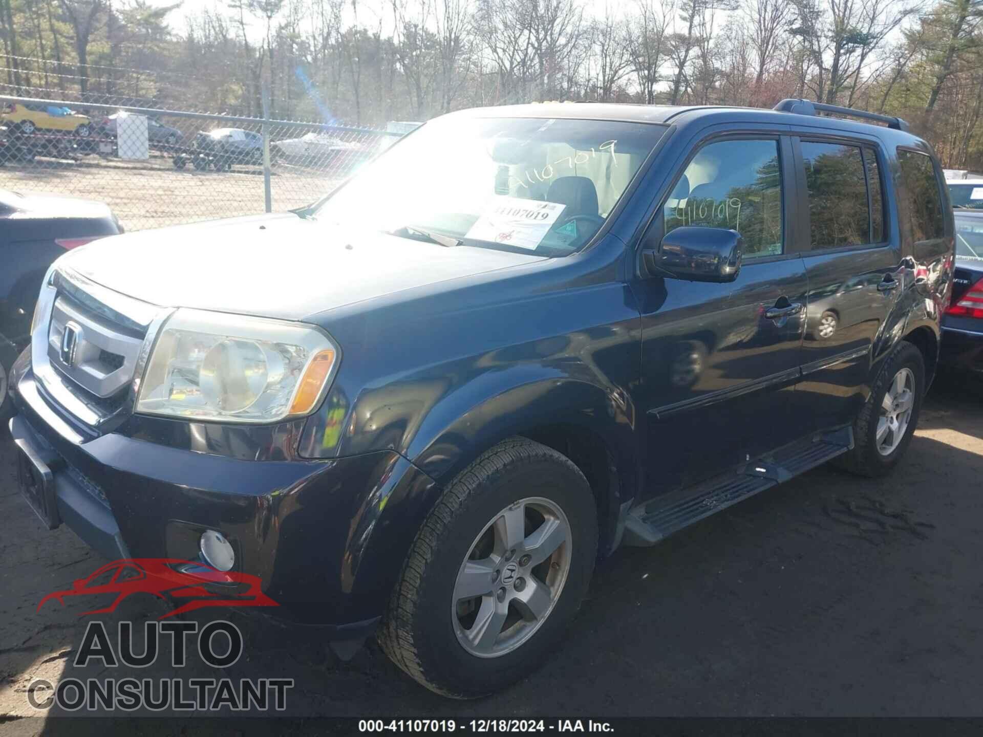 HONDA PILOT 2011 - 5FNYF4H59BB061845