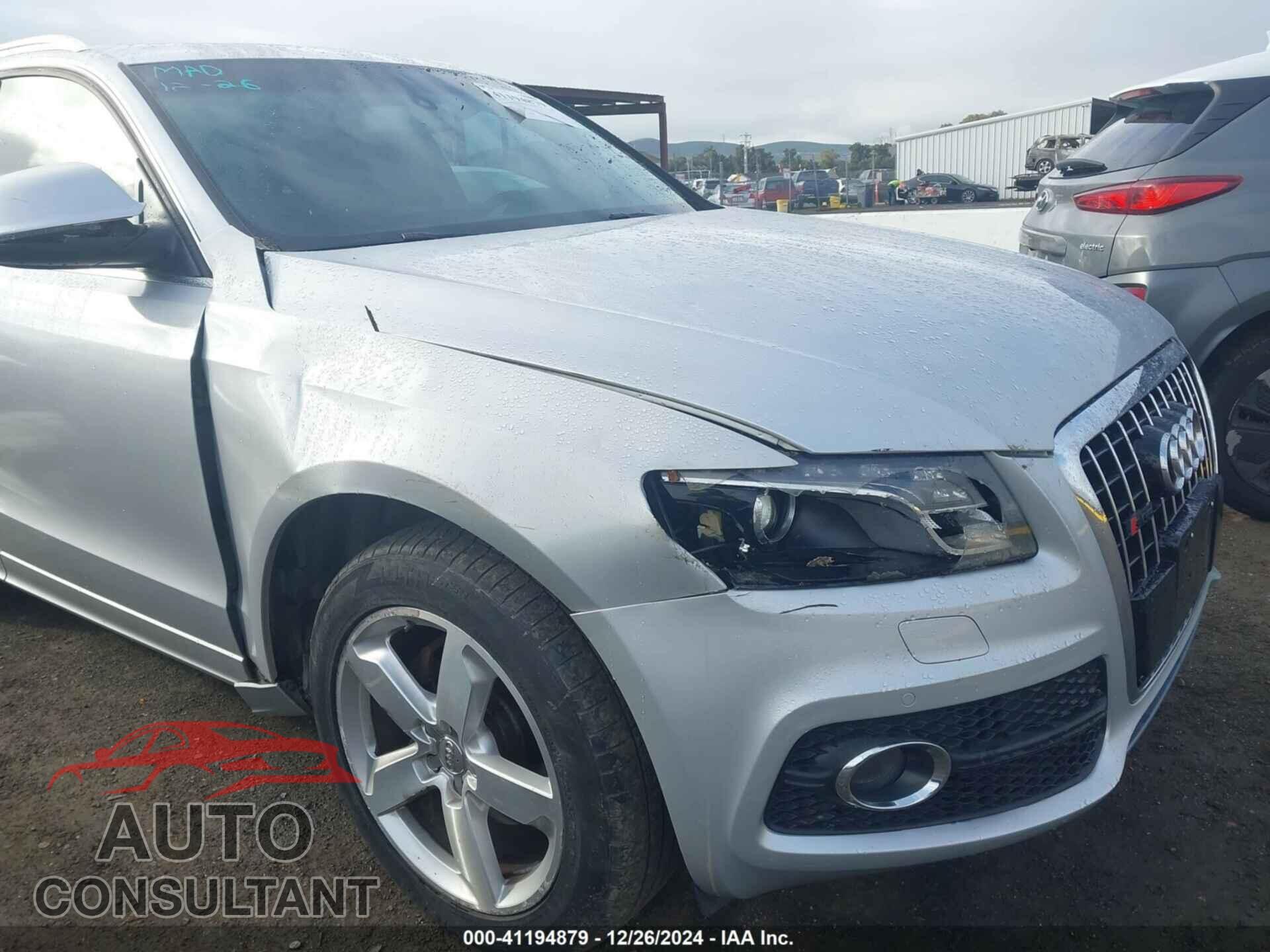 AUDI Q5 2012 - WA1DKAFP9CA130633