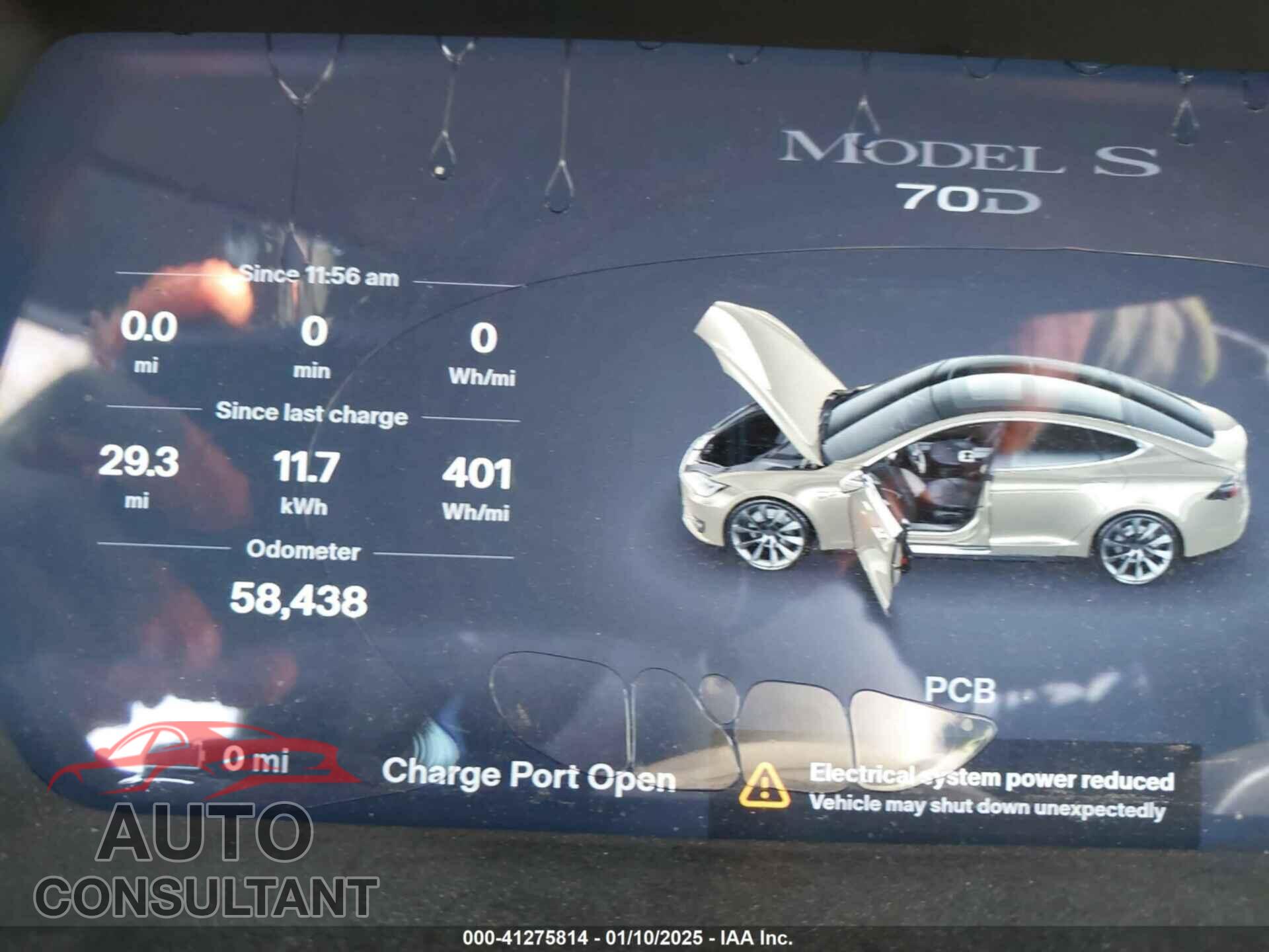 TESLA MODEL S 2015 - 5YJSA1S21FF096161