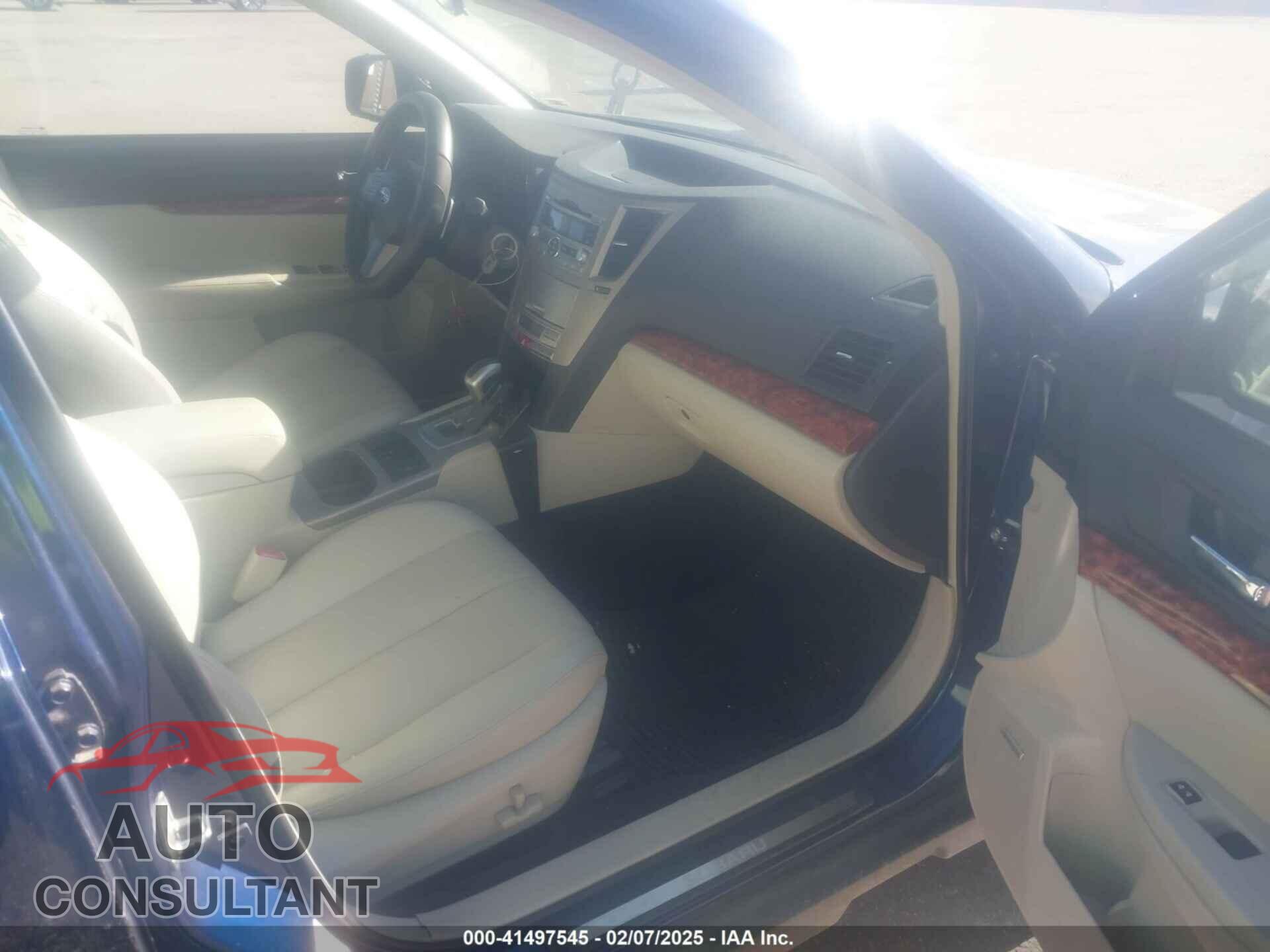 SUBARU OUTBACK 2011 - 4S4BRBJC0B3397421