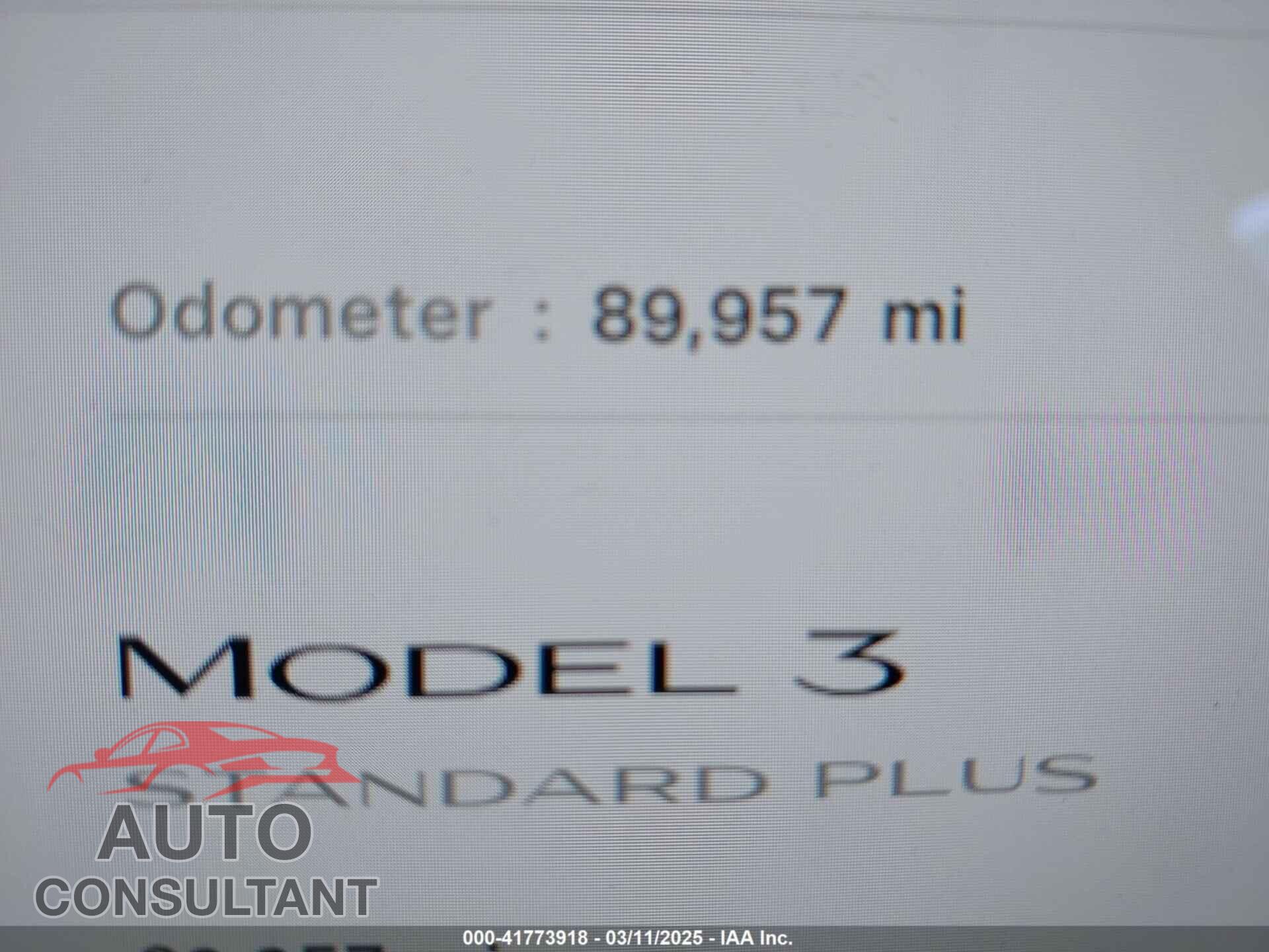 TESLA MODEL 3 2020 - 5YJ3E1EA0LF597761