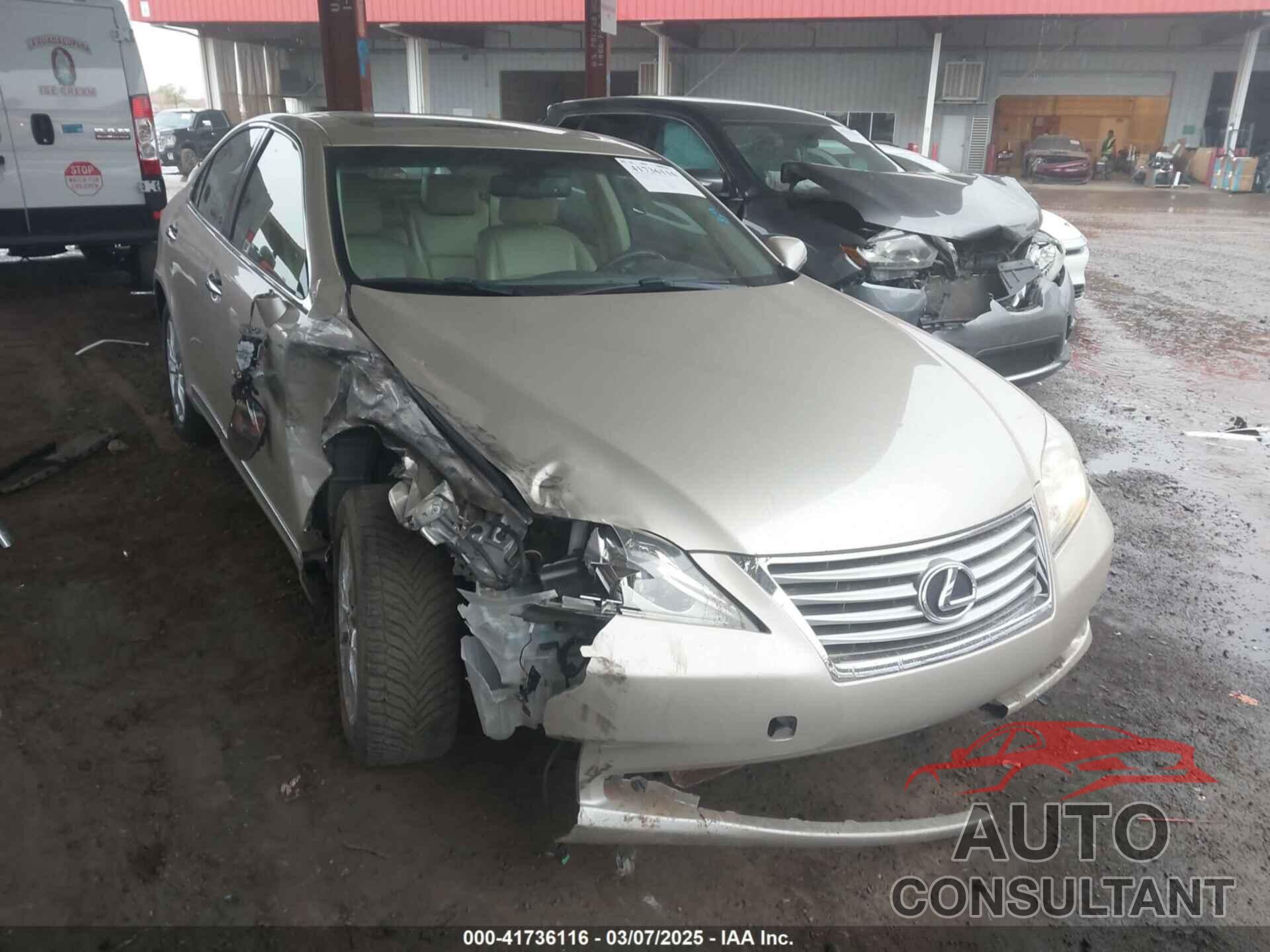 LEXUS ES 350 2012 - JTHBK1EG0C2506952