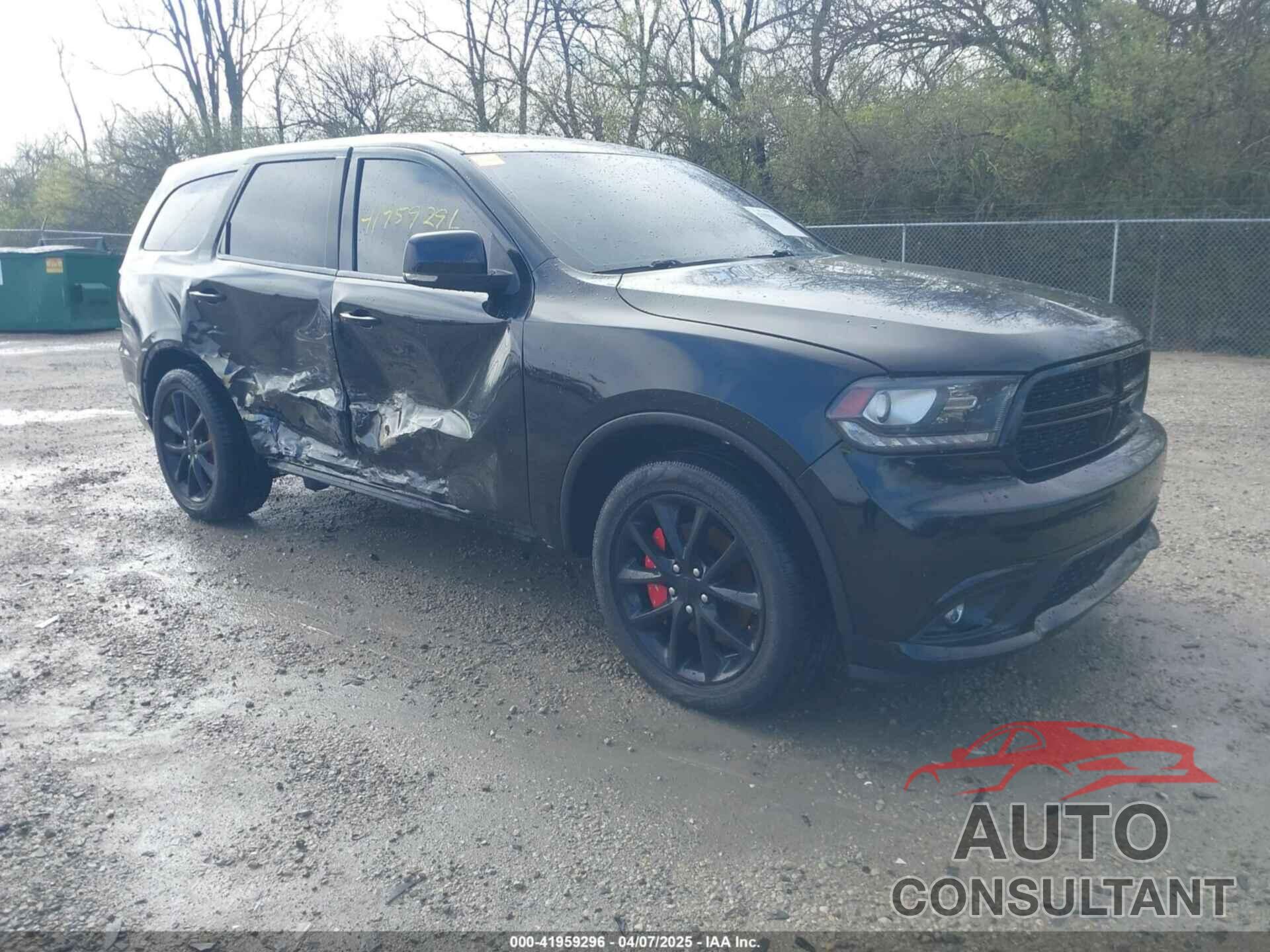 DODGE DURANGO 2017 - 1C4SDJCT2HC935619