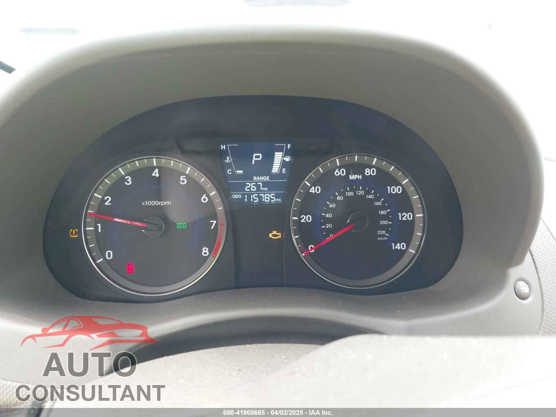 HYUNDAI ACCENT 2014 - KMHCT4AE8EU666153