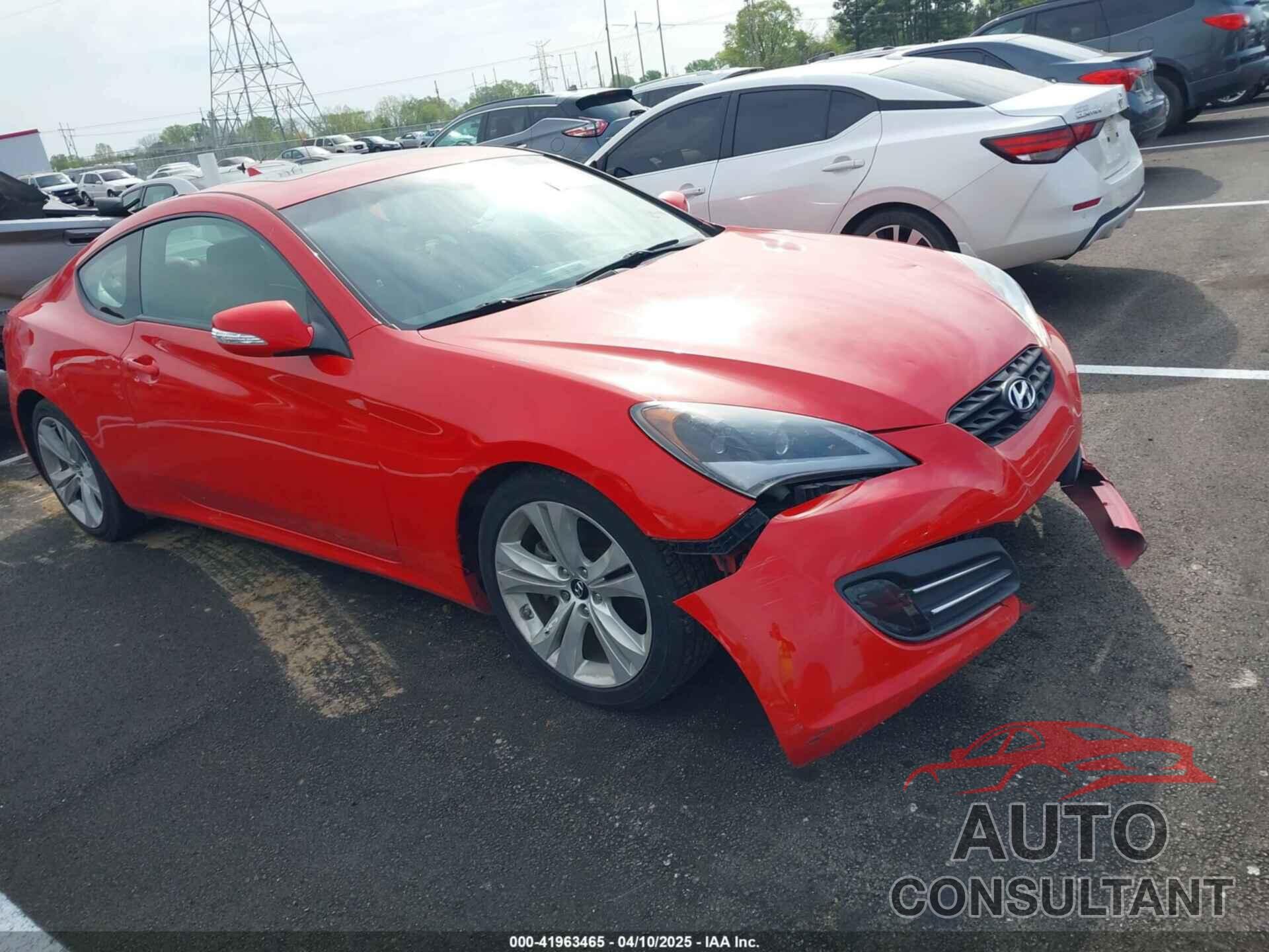 HYUNDAI GENESIS 2012 - KMHHU6KH2CU078575