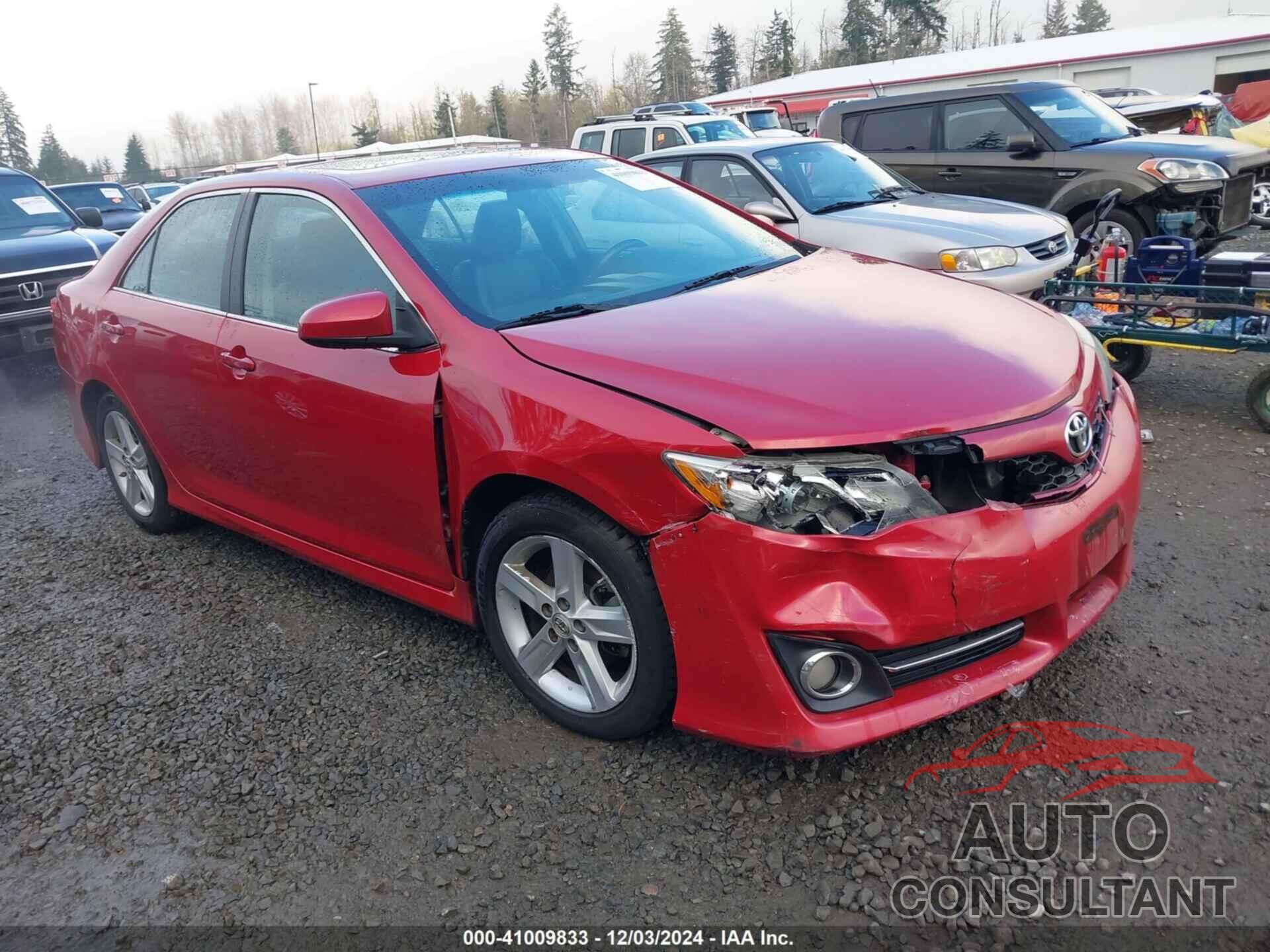 TOYOTA CAMRY 2012 - 4T1BF1FK7CU552321