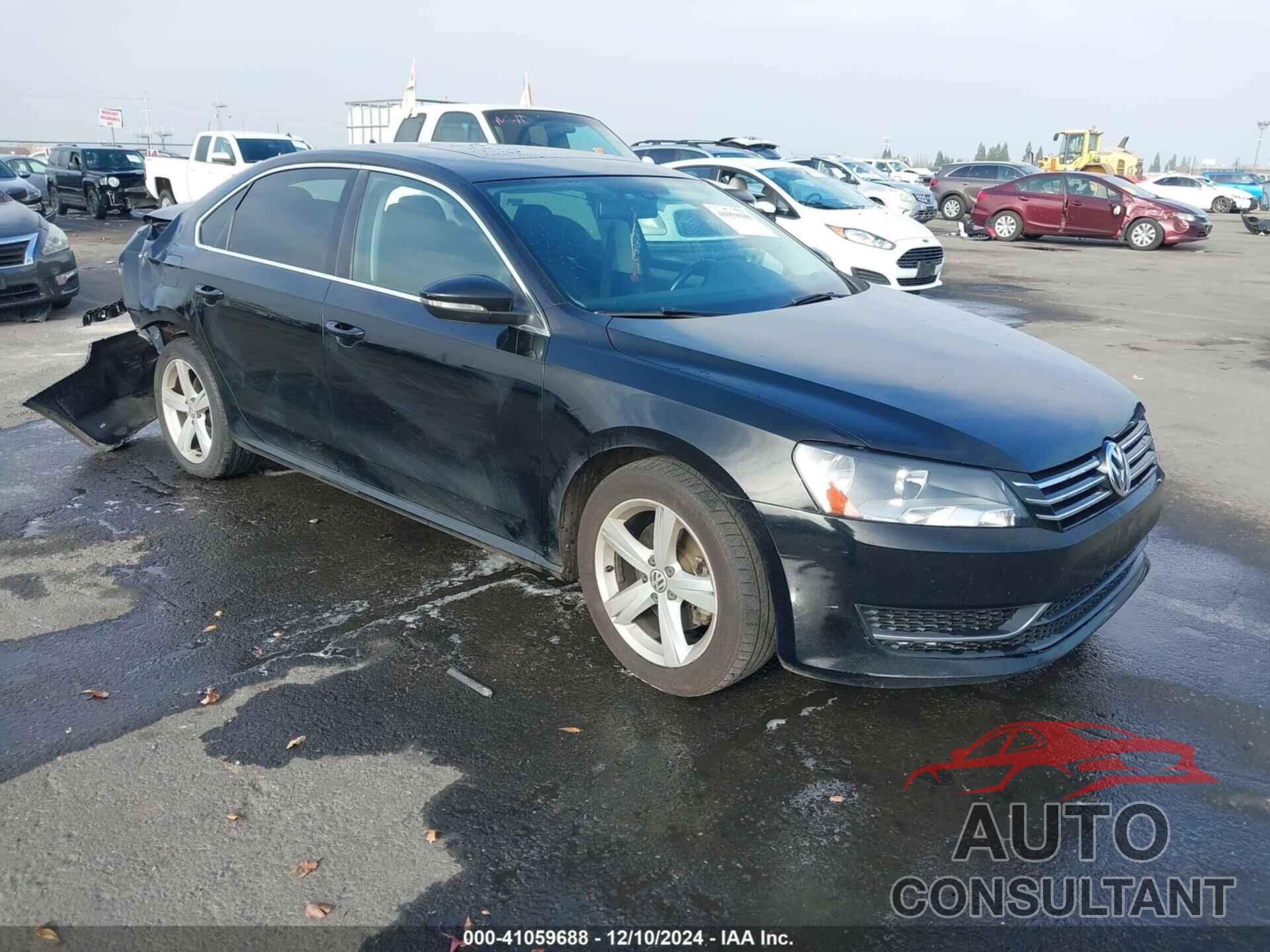 VOLKSWAGEN PASSAT 2012 - 1VWBP7A39CC025078