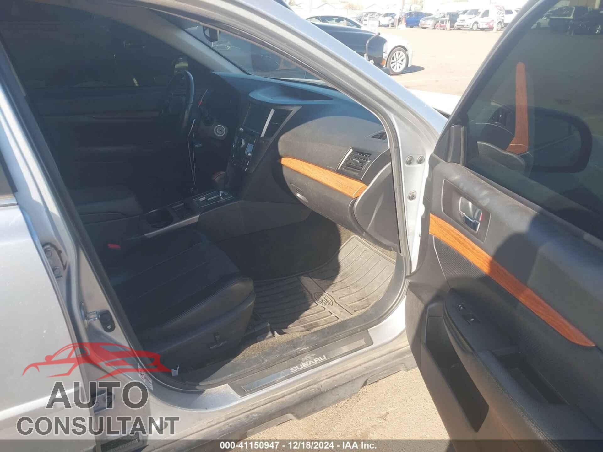 SUBARU OUTBACK 2013 - 4S4BRBLCXD3235098