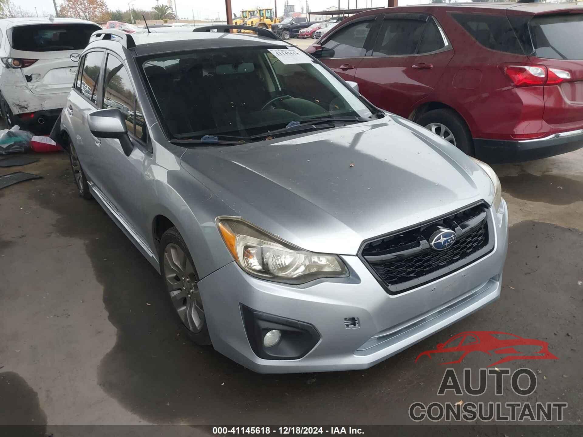 SUBARU IMPREZA 2014 - JF1GPAL67E8252438