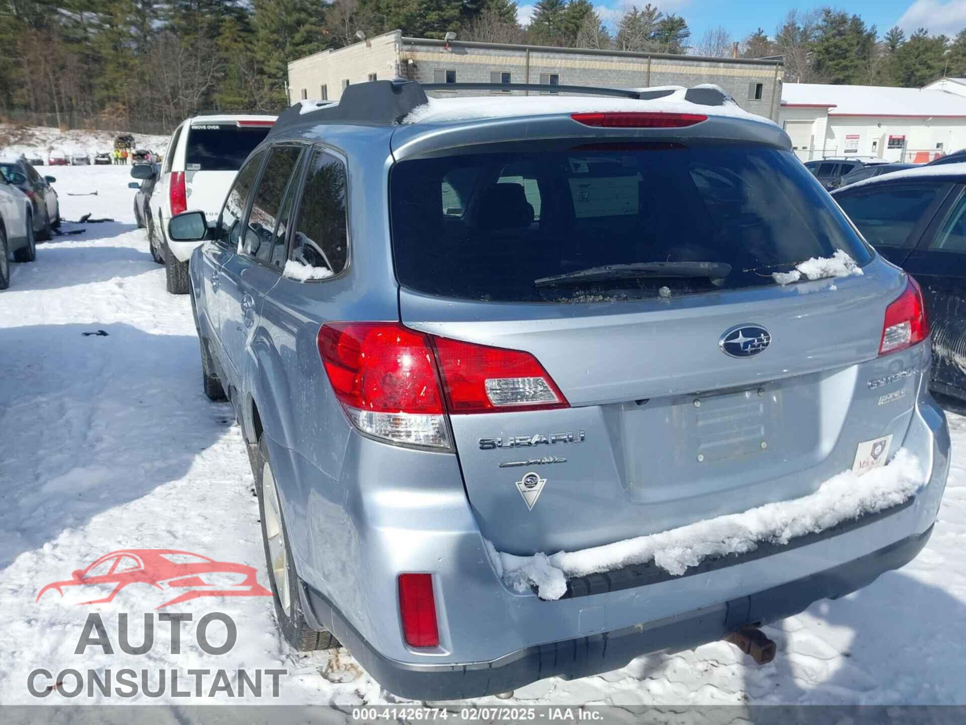 SUBARU OUTBACK 2013 - 4S4BRBGC2D3256845