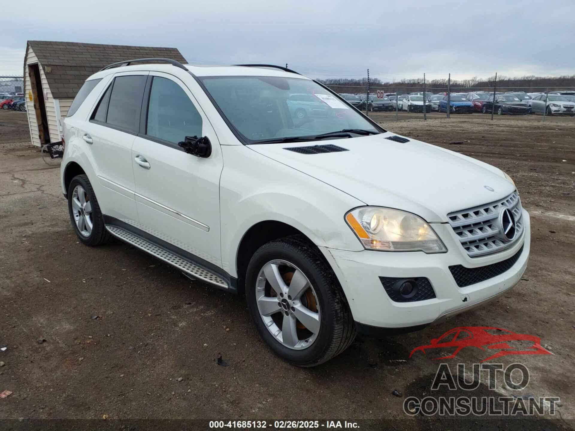 MERCEDES-BENZ ML 350 2009 - 4JGBB86E09A520576