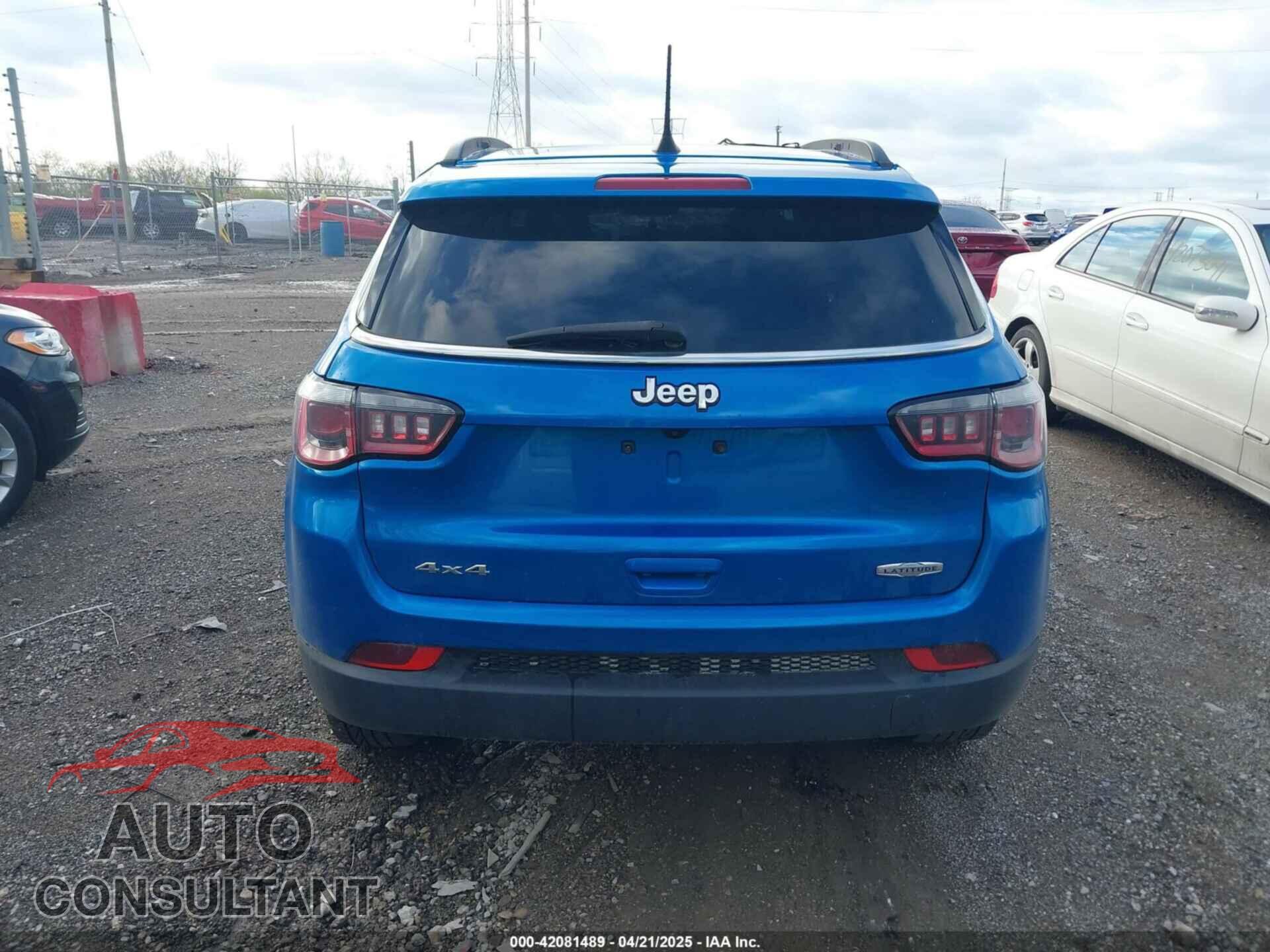 JEEP NEW COMPASS 2017 - 3C4NJDBB3HT651274