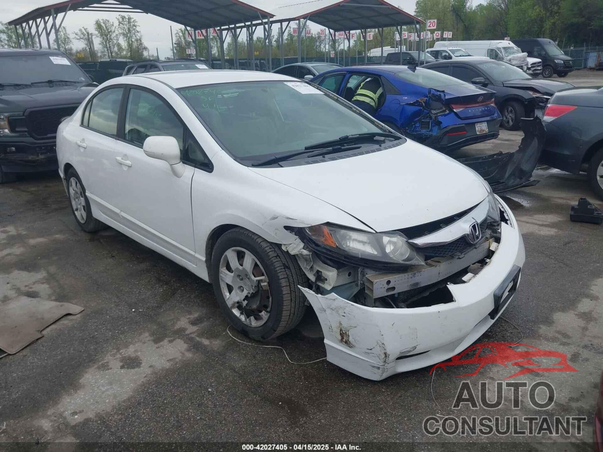 HONDA CIVIC 2011 - 19XFA1F51BE009722